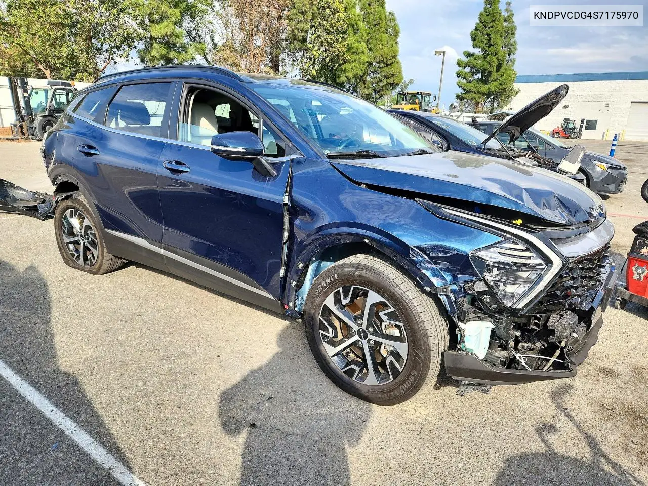 2025 KIA SPORTAGE VIN KNDPVCDG4S7175970 — фото 4