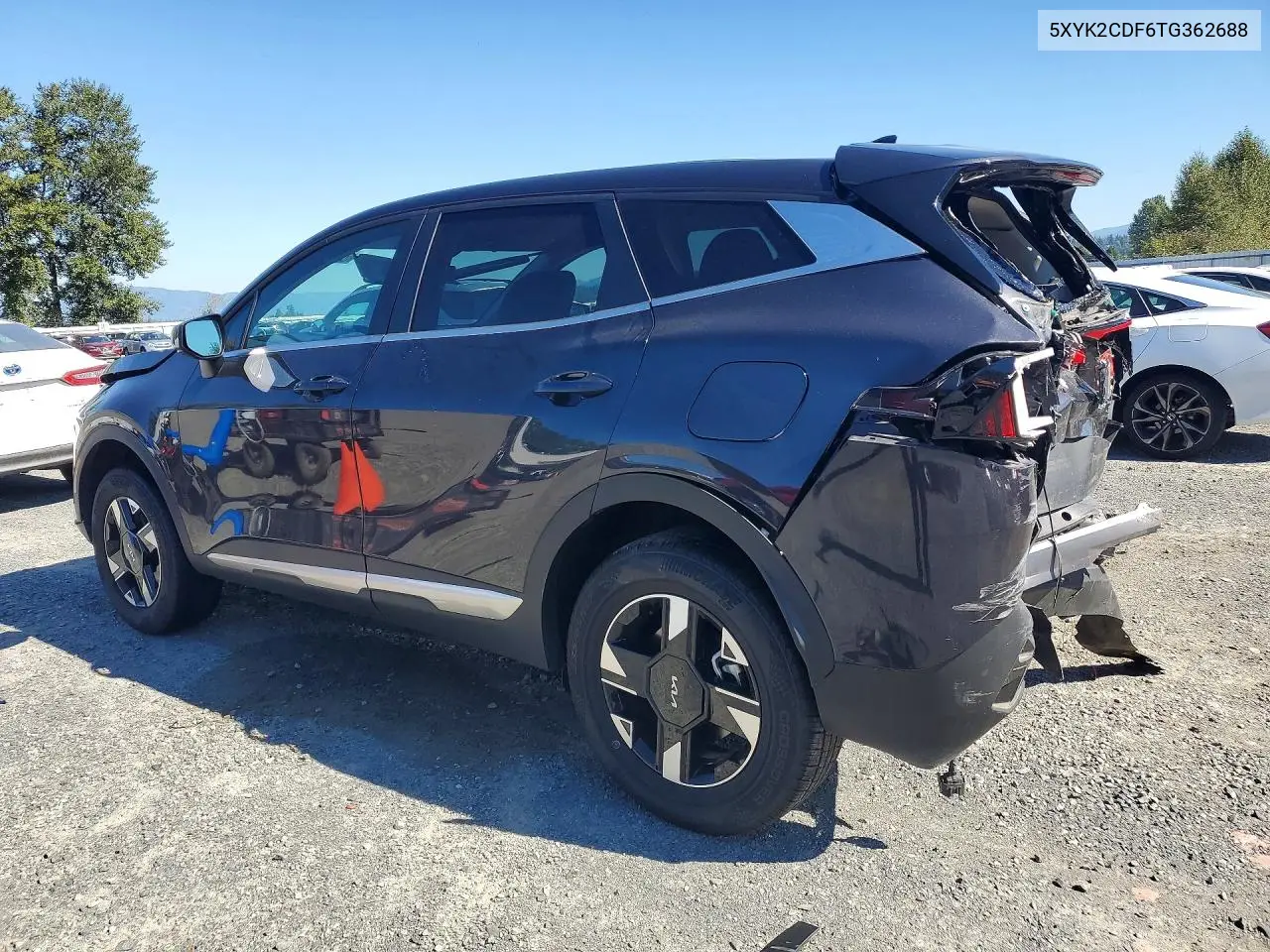 2026 KIA SPORTAGE VIN 5XYK2CDF6TG362688 — фото 2