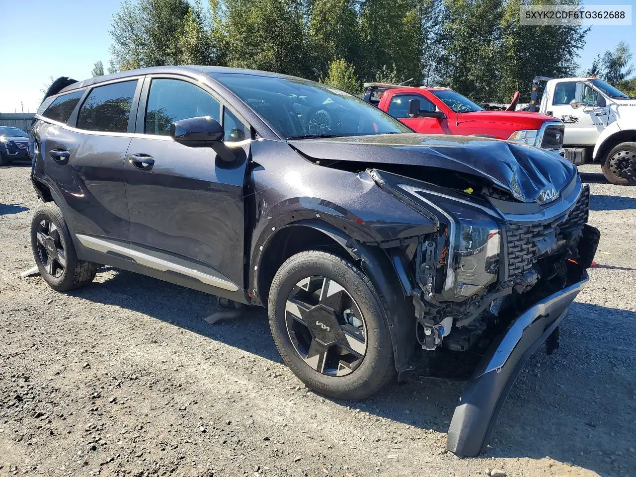 2026 KIA SPORTAGE VIN 5XYK2CDF6TG362688 — фото 4