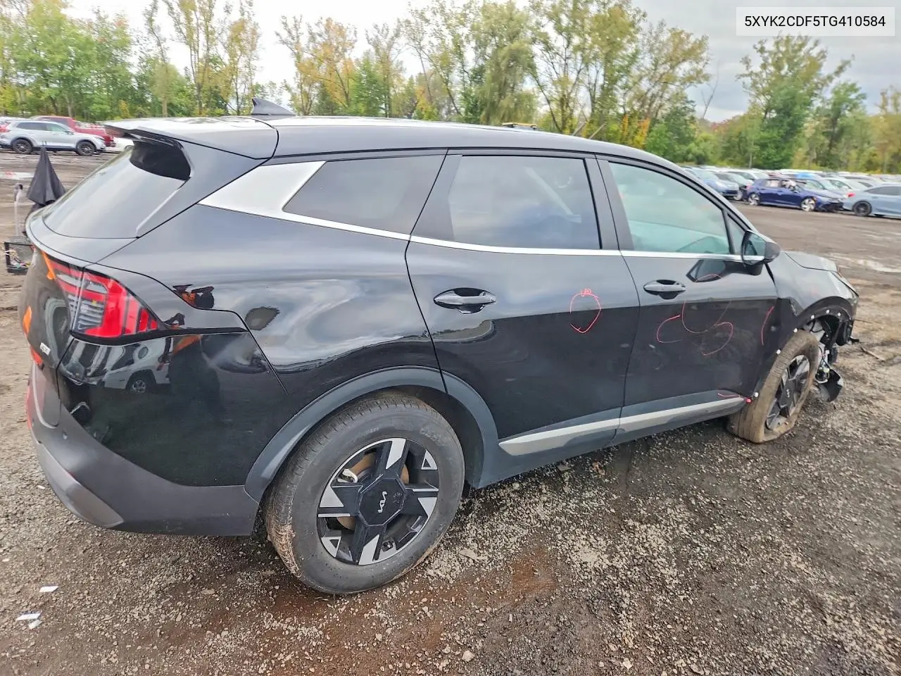 2026 KIA SPORTAGE VIN 5XYK2CDF5TG410584 — фото 3