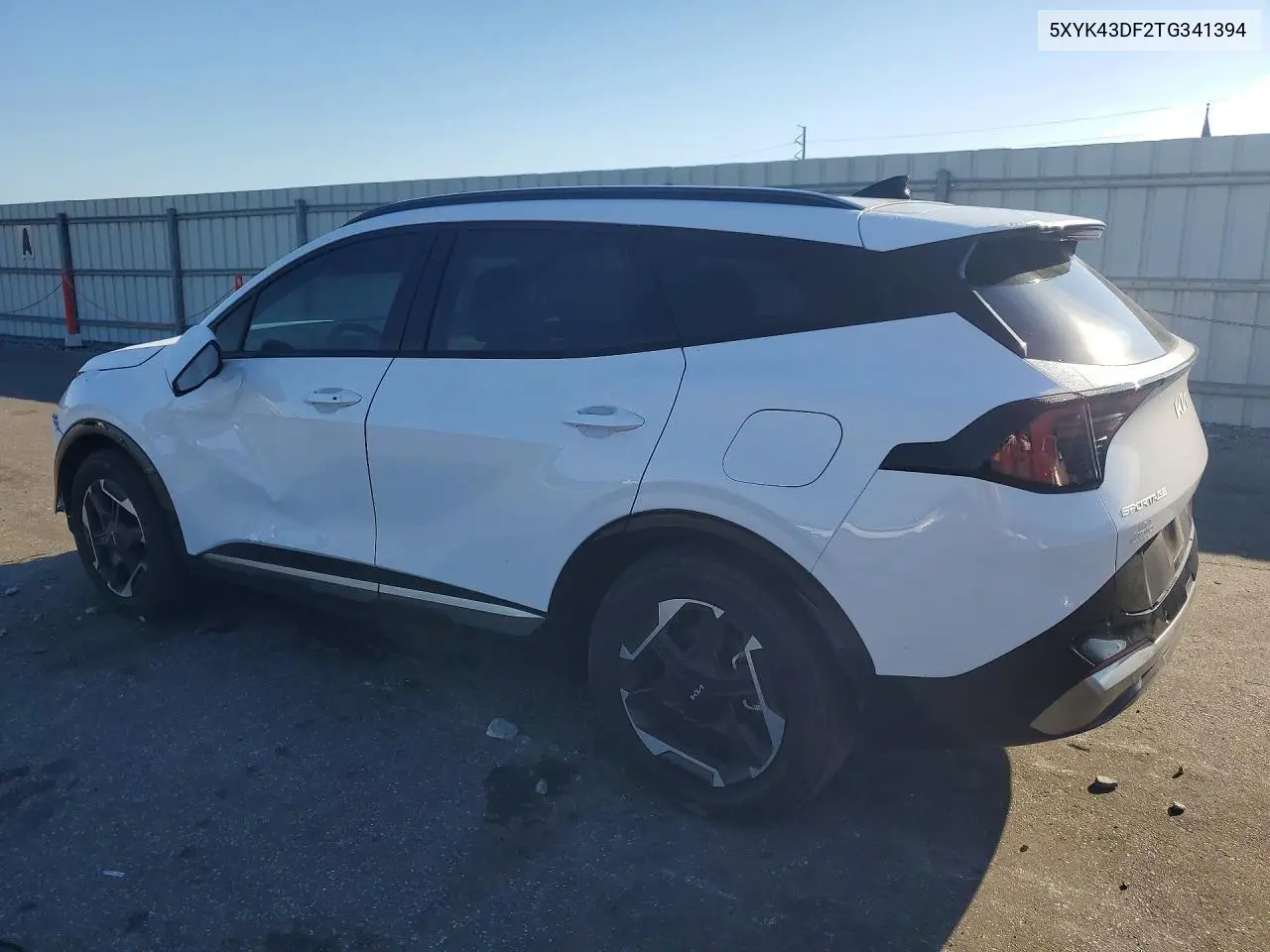 2026 KIA SPORTAGE VIN 5XYK43DF2TG341394 — фото 2