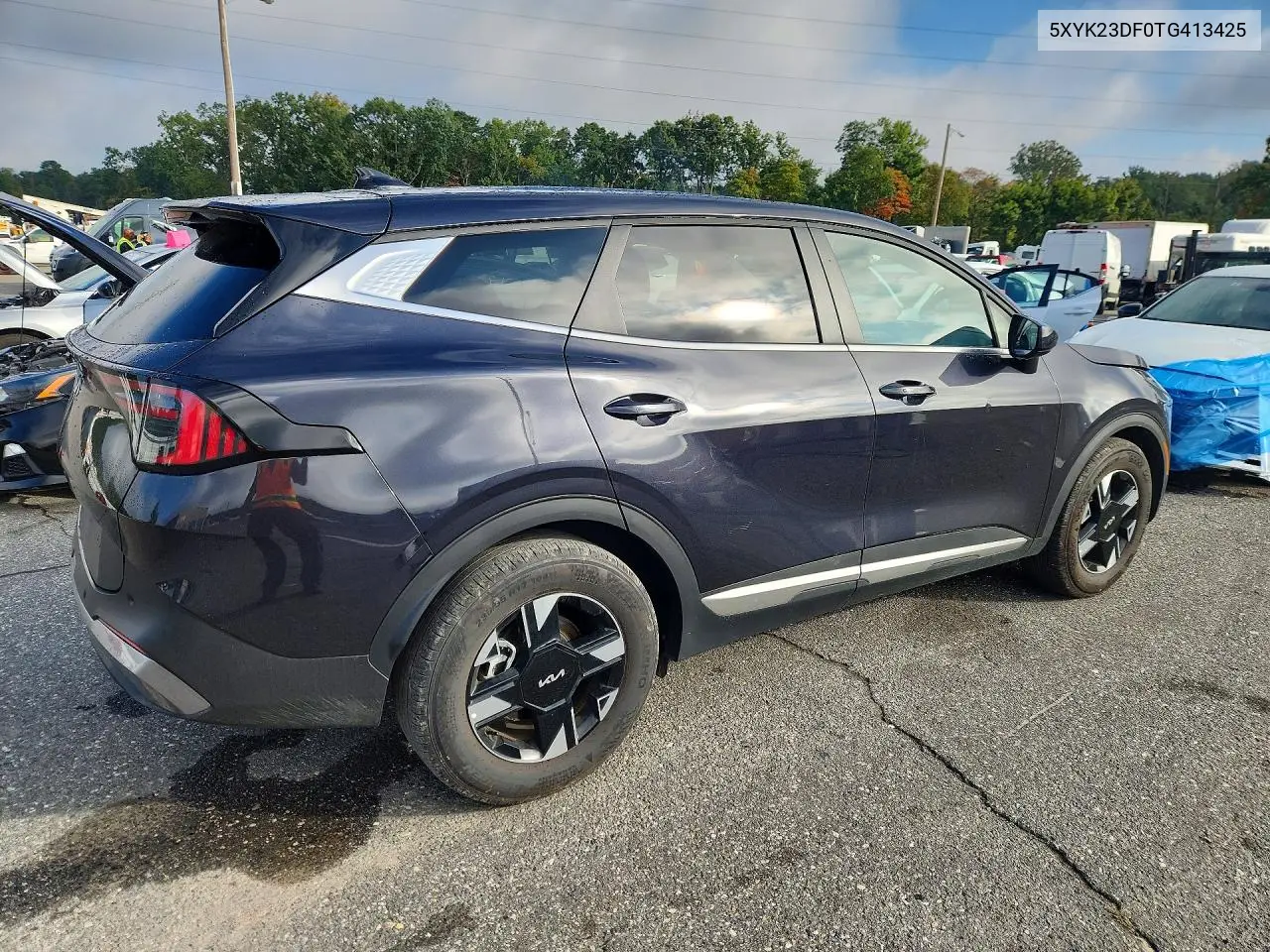 2026 KIA SPORTAGE VIN 5XYK23DF0TG413425 — фото 3