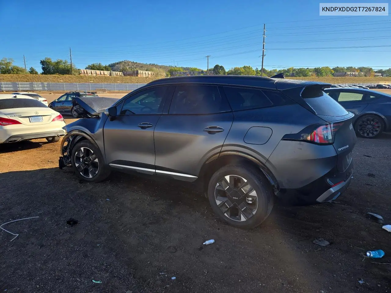 2026 KIA SPORTAGE VIN KNDPXDDG2T7267824 — фото 2