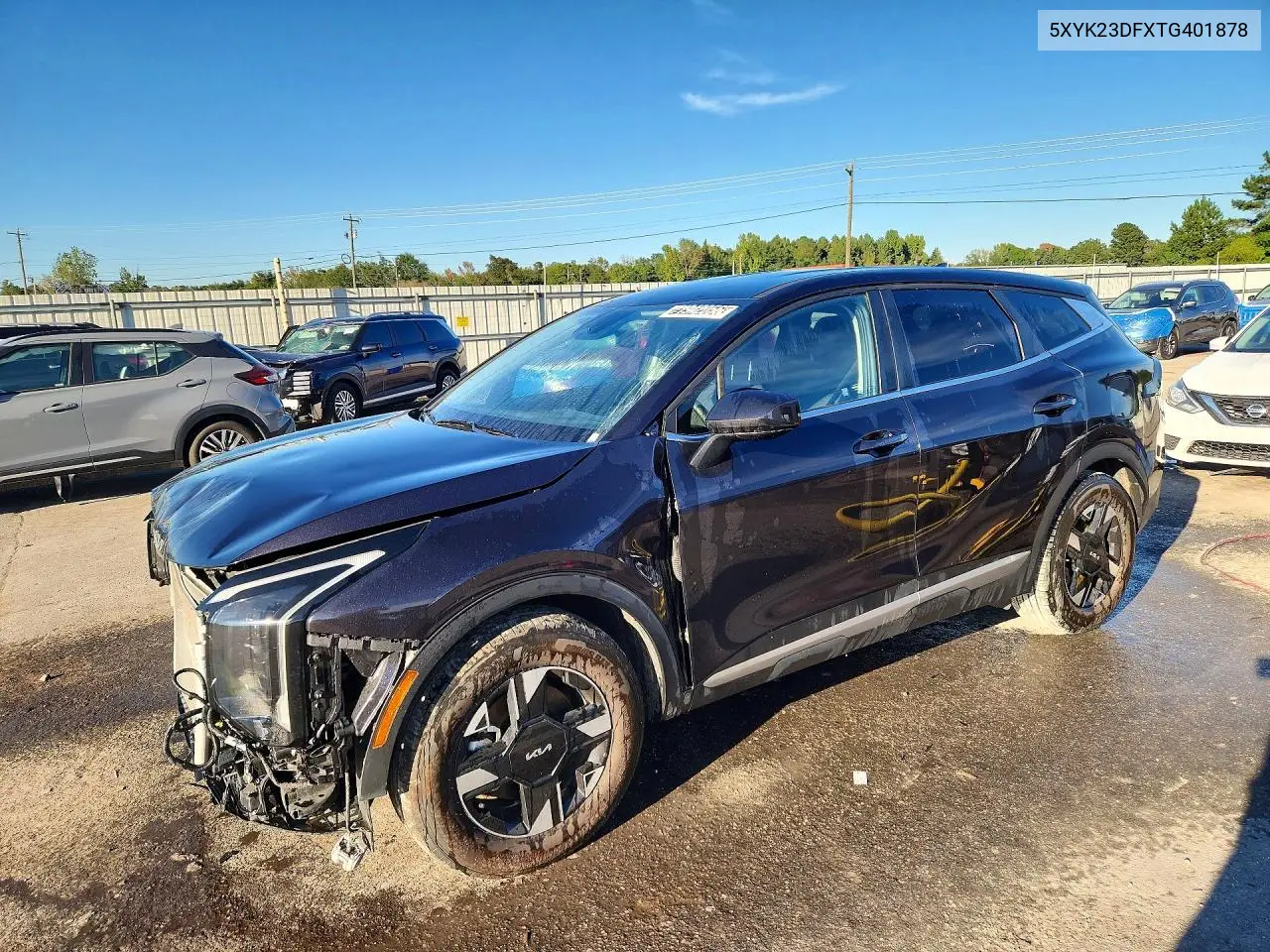 KIA SPORTAGE 2026, VIN 5XYK23DFXTG401878