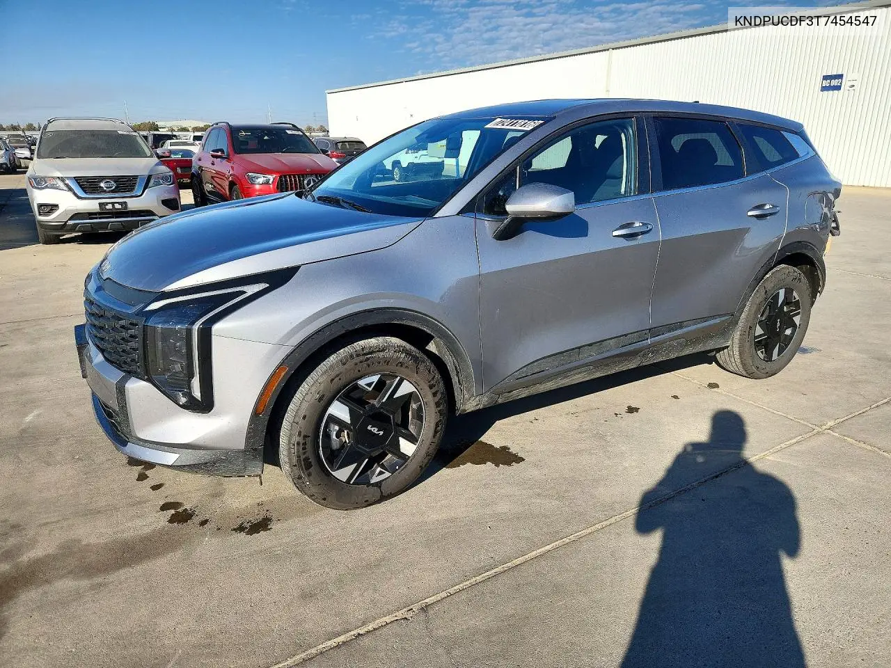 KIA SPORTAGE 2026, VIN KNDPUCDF3T7454547