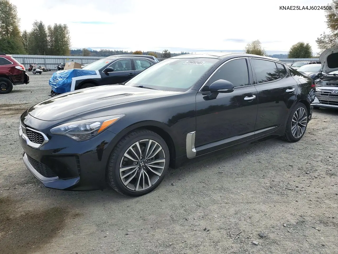 KIA STINGER 2018, VIN KNAE25LA4J6024508