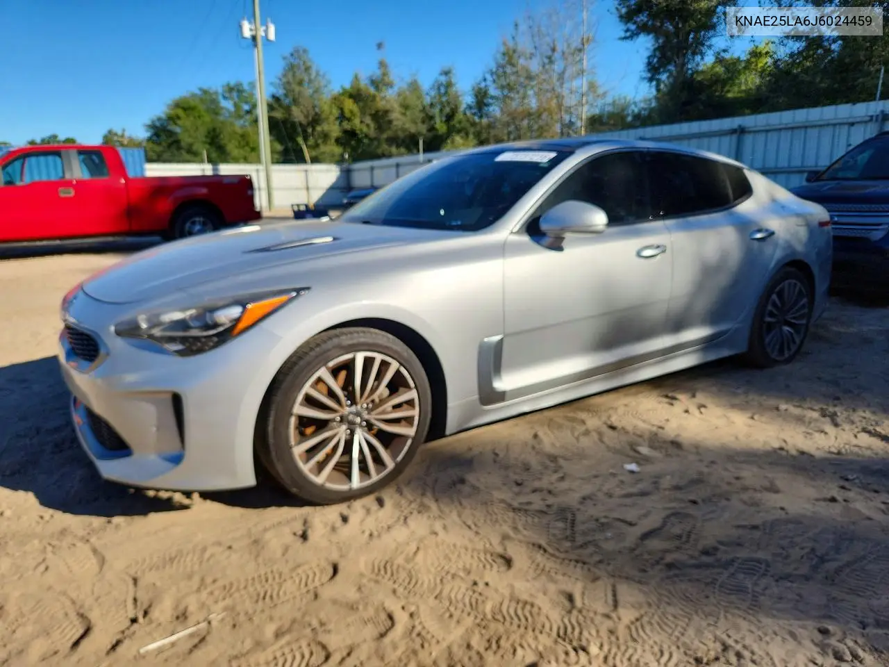 KIA STINGER 2018, VIN KNAE25LA6J6024459