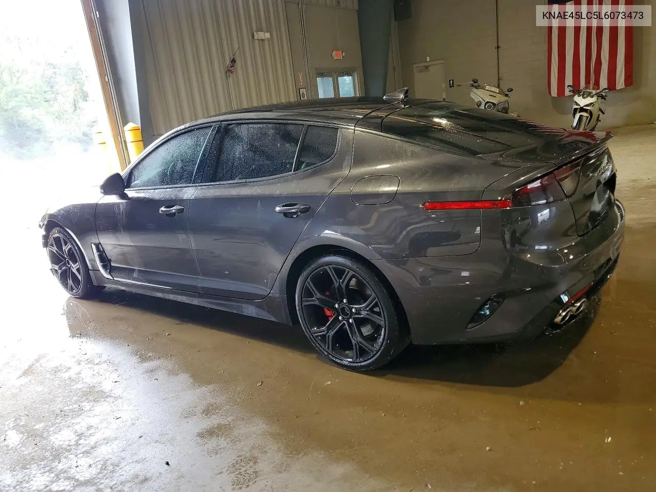 2020 KIA STINGER VIN KNAE45LC5L6073473 — фото 2