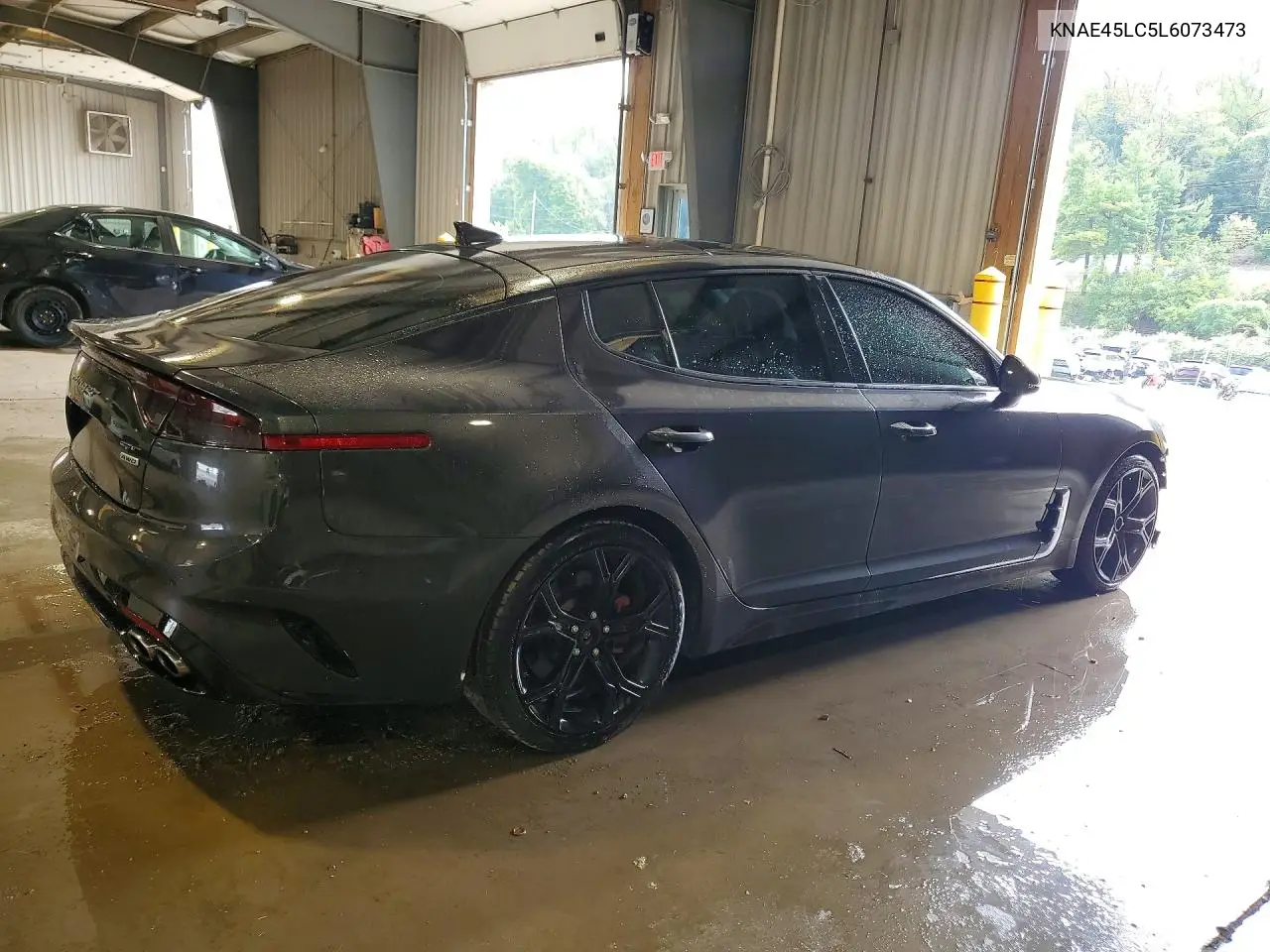 2020 KIA STINGER VIN KNAE45LC5L6073473 — фото 3