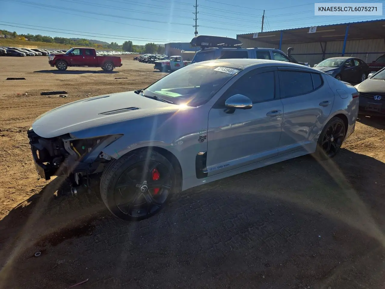 KIA STINGER 2020, VIN KNAE55LC7L6075271