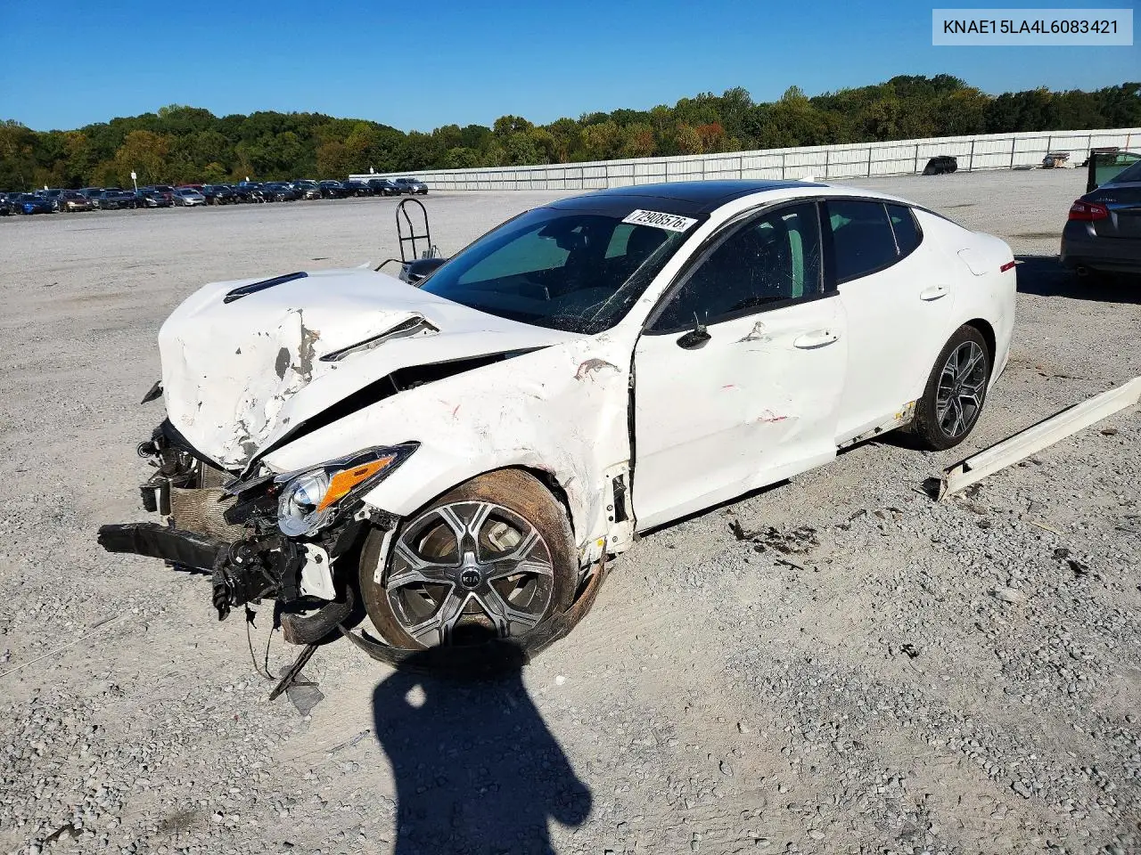 KIA STINGER 2020, VIN KNAE15LA4L6083421