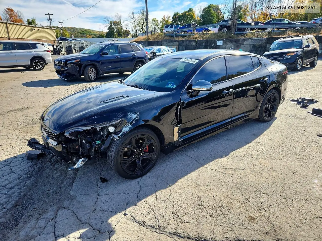 KIA STINGER 2020, VIN KNAE15LA9L6081261