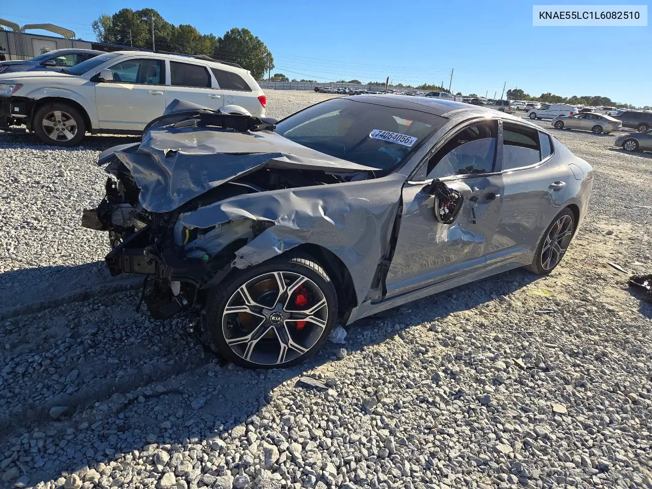 KIA STINGER 2020, VIN KNAE55LC1L6082510