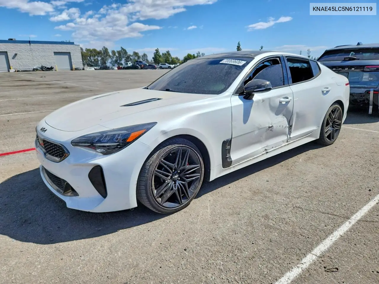 KIA STINGER 2022, VIN KNAE45LC5N6121119