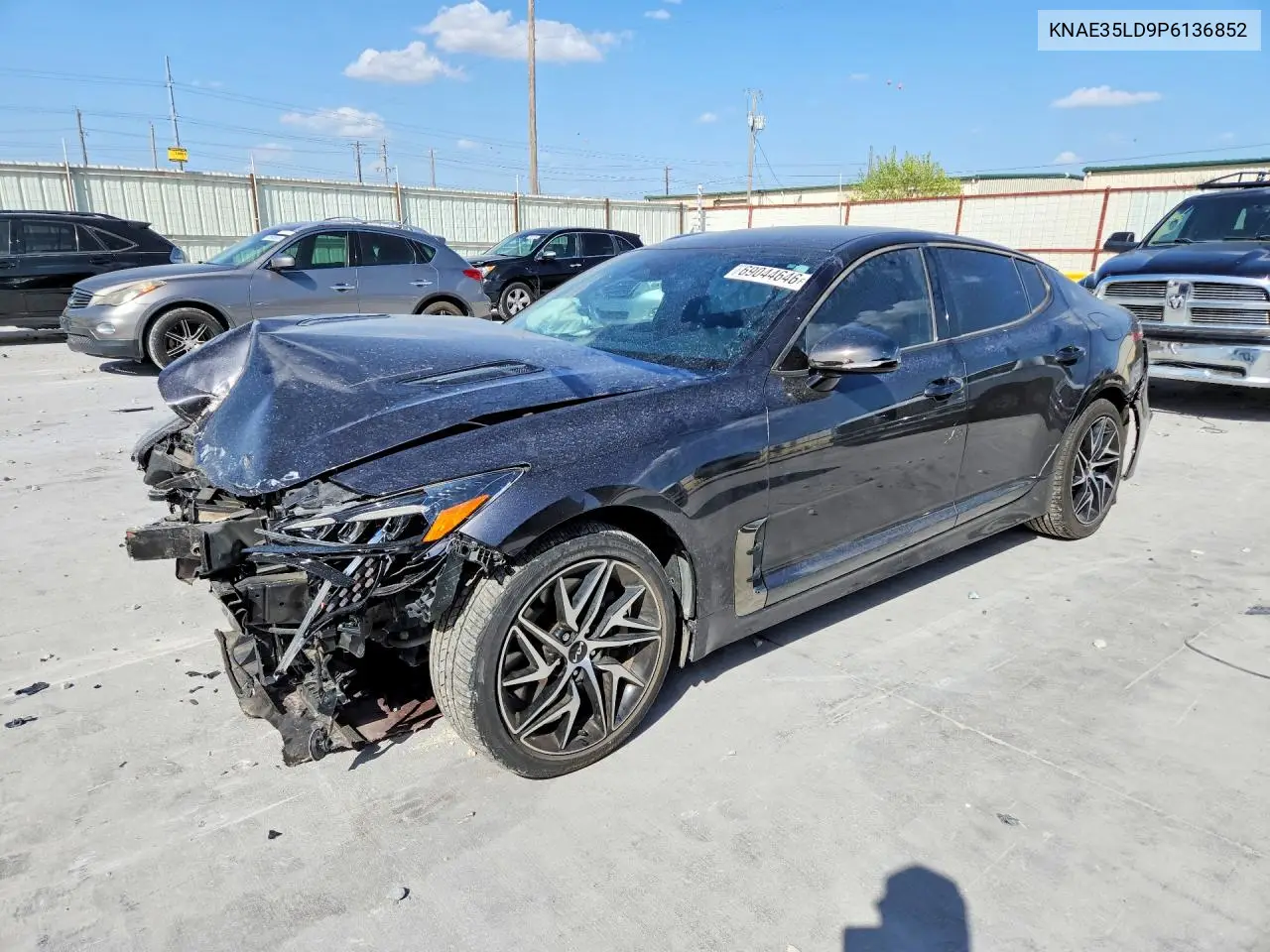KIA STINGER 2023, VIN KNAE35LD9P6136852