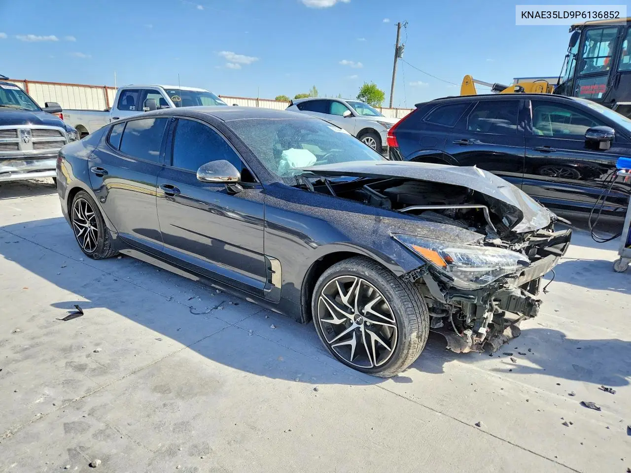 2023 KIA STINGER VIN KNAE35LD9P6136852 — фото 4