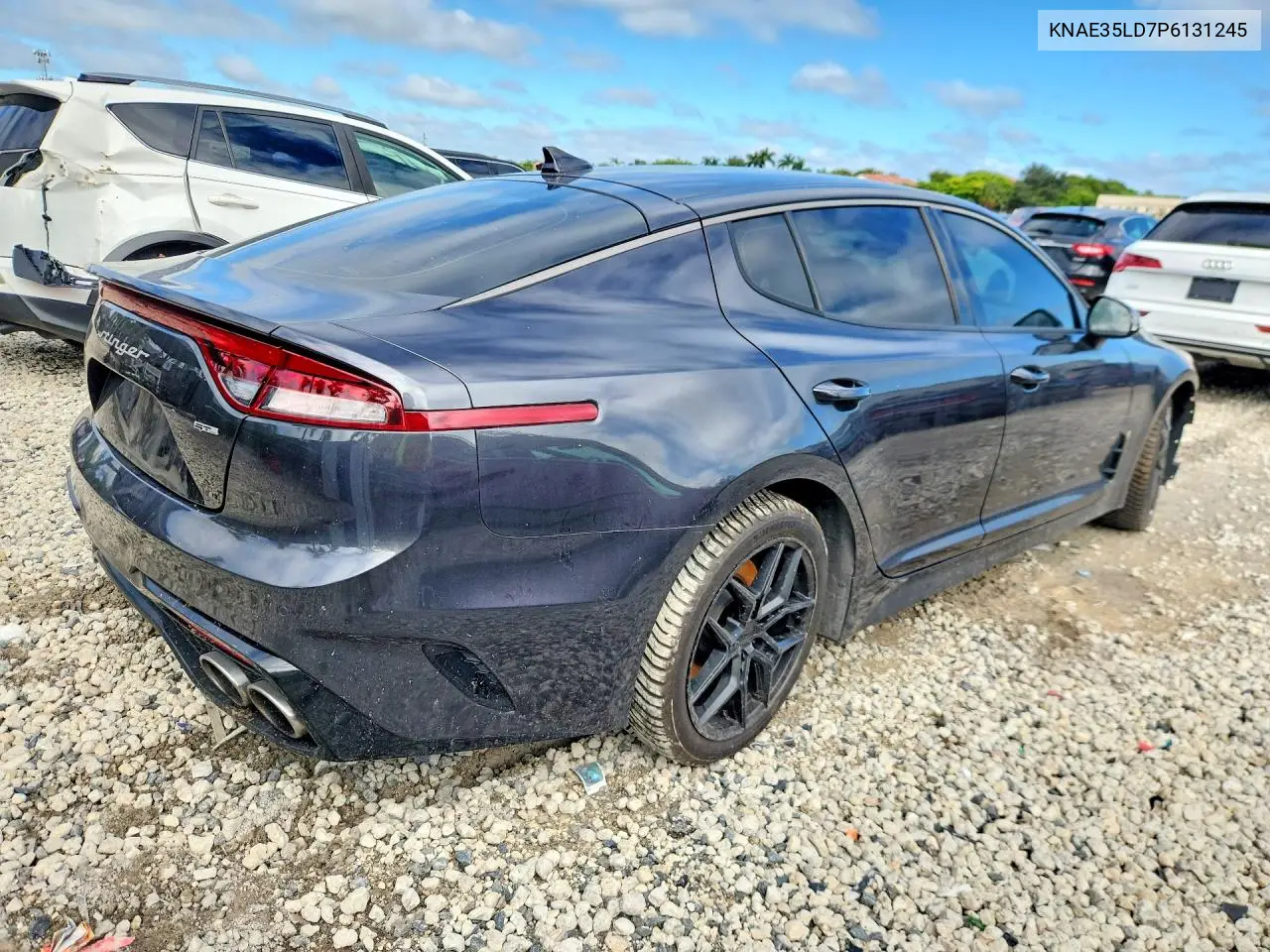 2023 KIA STINGER VIN KNAE35LD7P6131245 — фото 3