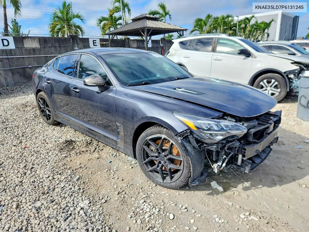 2023 KIA STINGER VIN KNAE35LD7P6131245 — фото 4