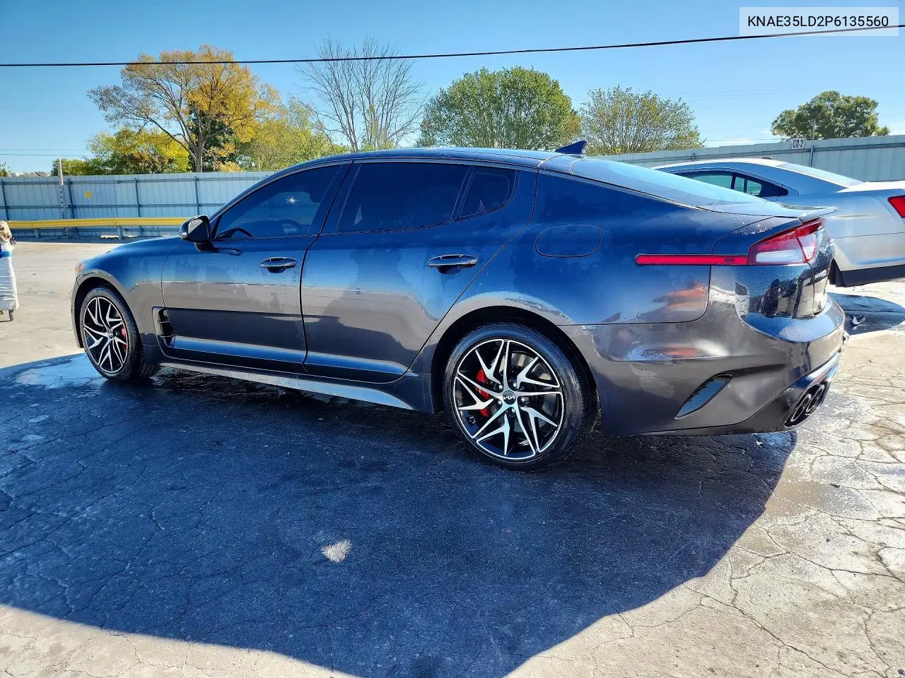 2023 KIA STINGER VIN KNAE35LD2P6135560 — фото 2