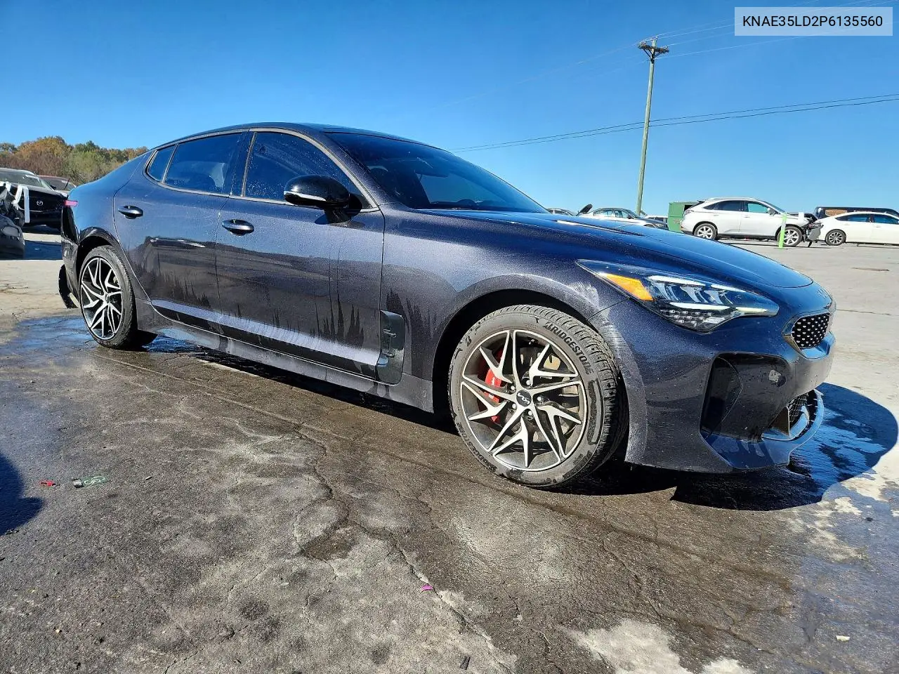 2023 KIA STINGER VIN KNAE35LD2P6135560 — фото 4