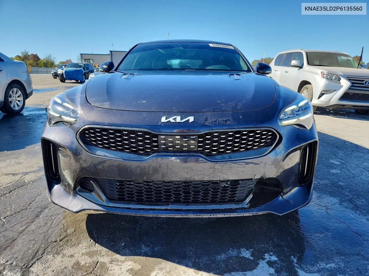 2023 KIA STINGER VIN KNAE35LD2P6135560 — фото 5
