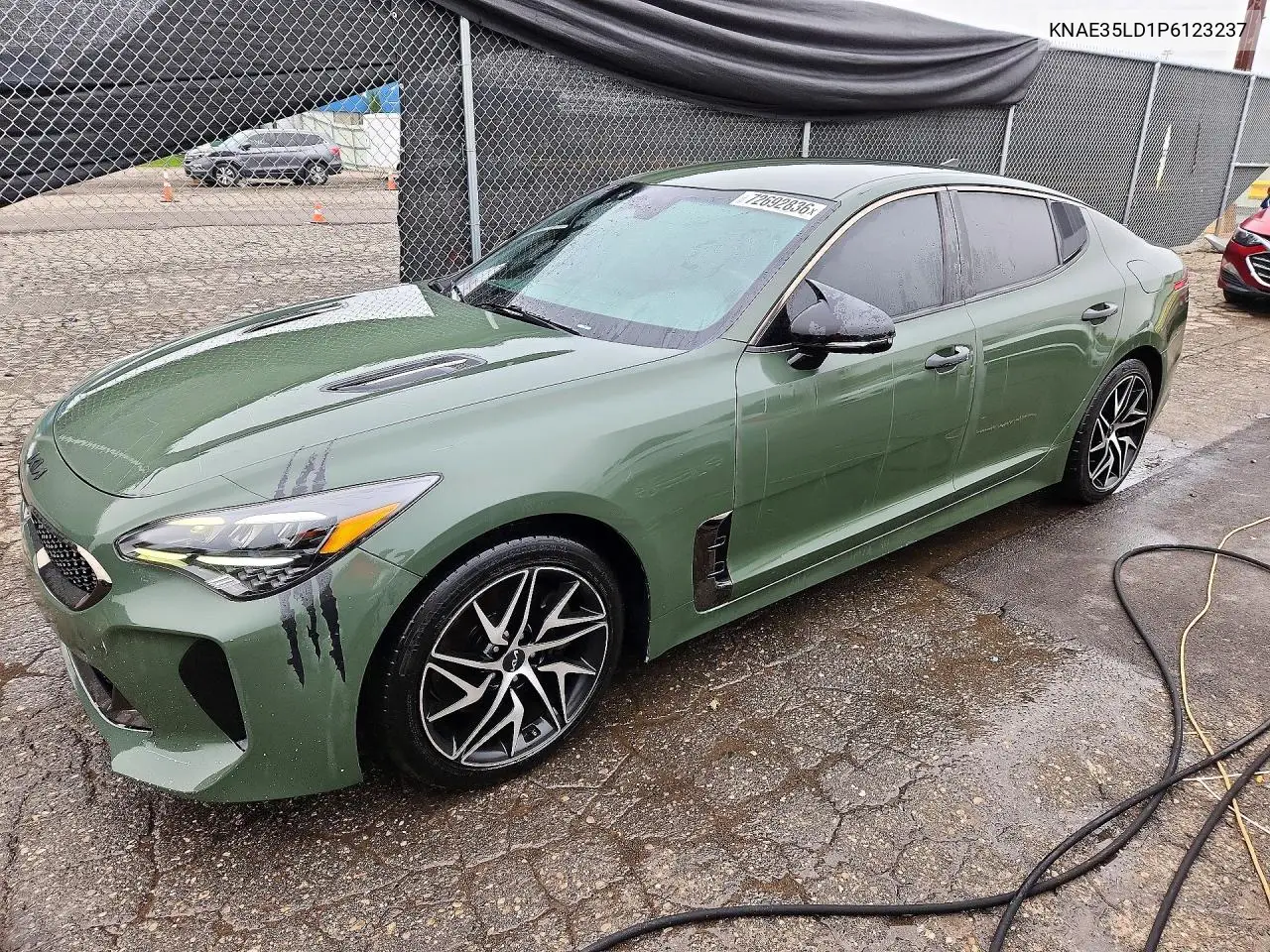 KIA STINGER 2023, VIN KNAE35LD1P6123237
