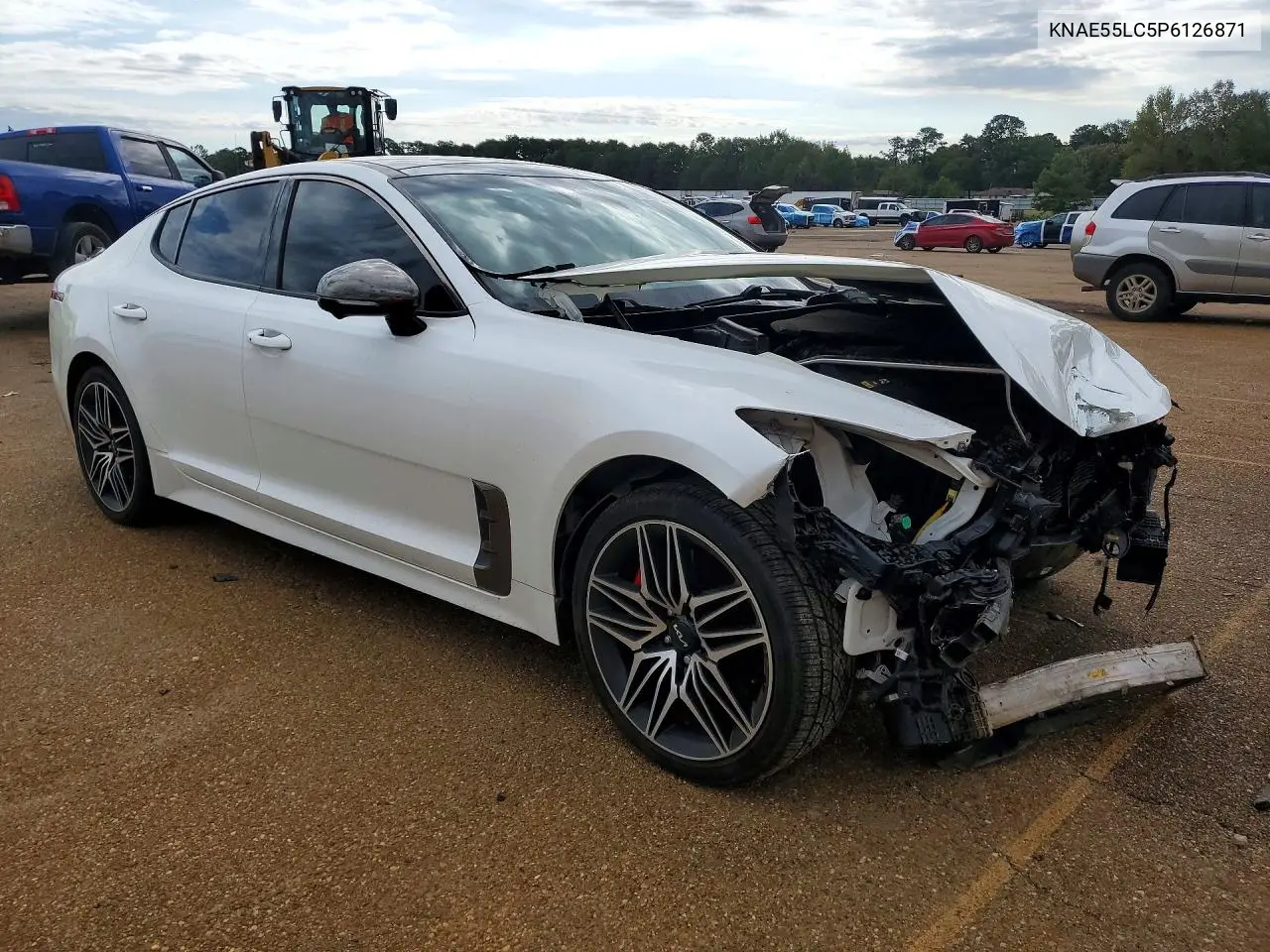 2023 KIA STINGER VIN KNAE55LC5P6126871 — фото 4