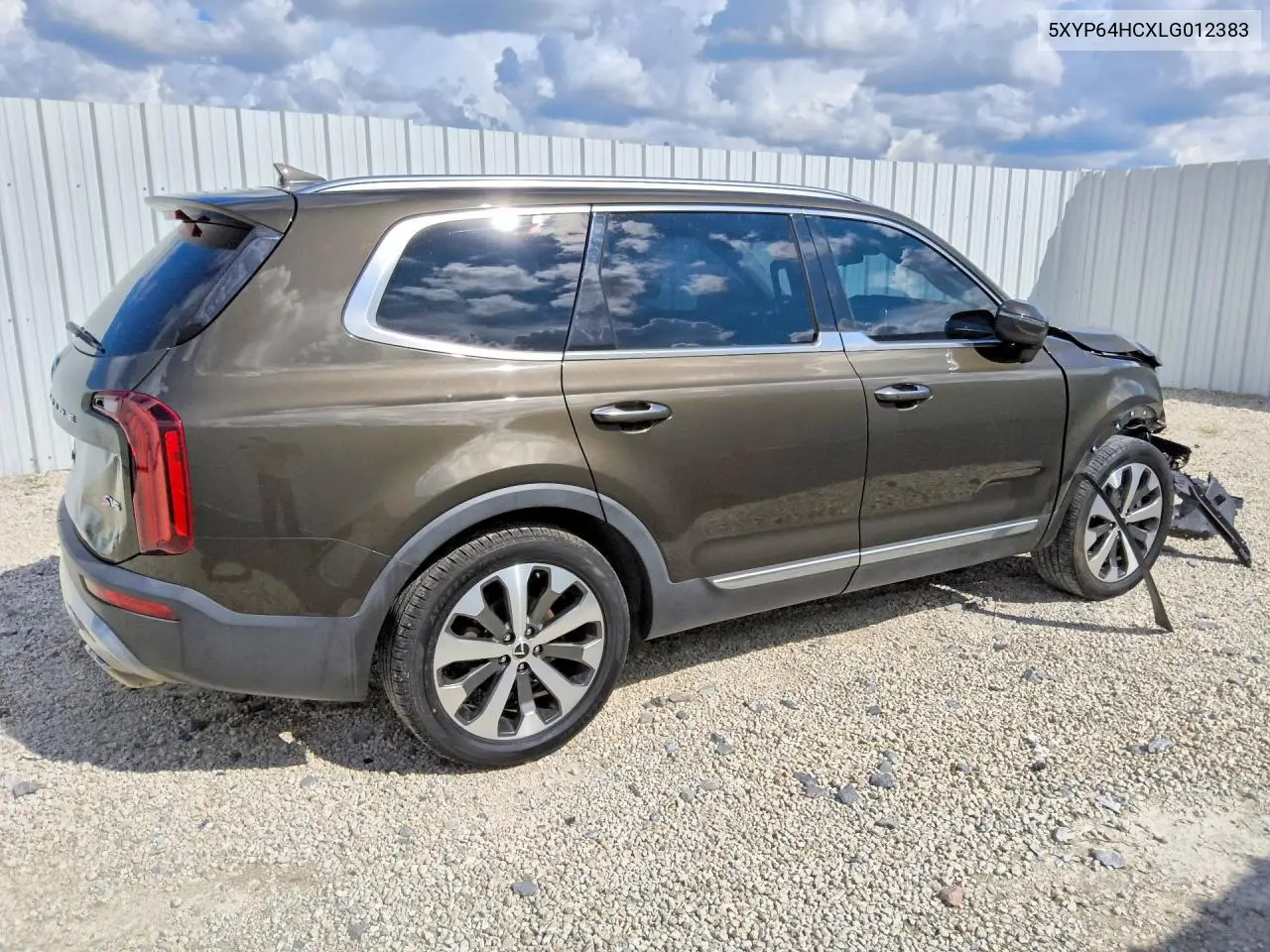 2020 KIA TELLURIDE VIN 5XYP64HCXLG012383 — фото 4