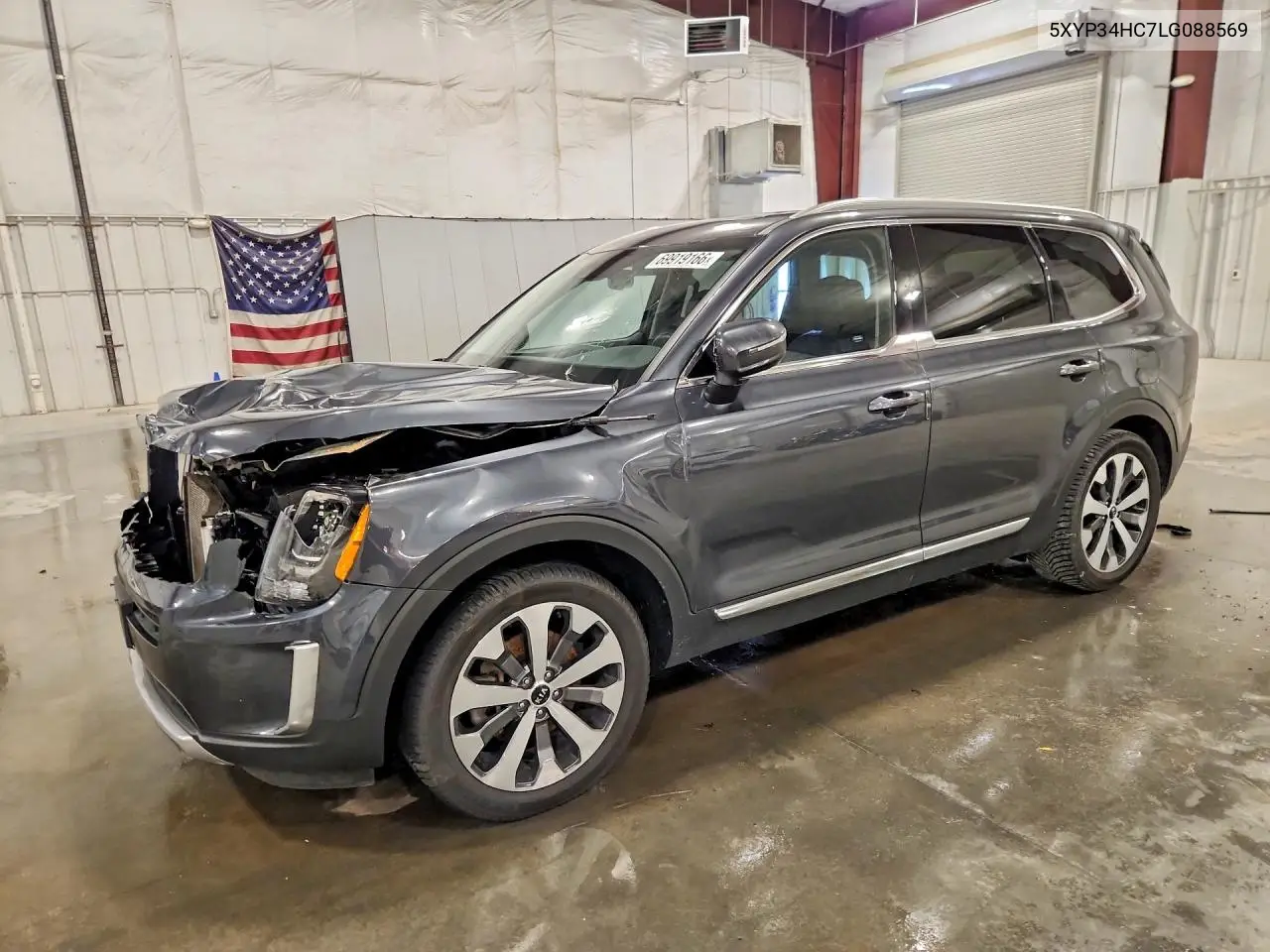 KIA TELLURIDE 2020, VIN 5XYP34HC7LG088569