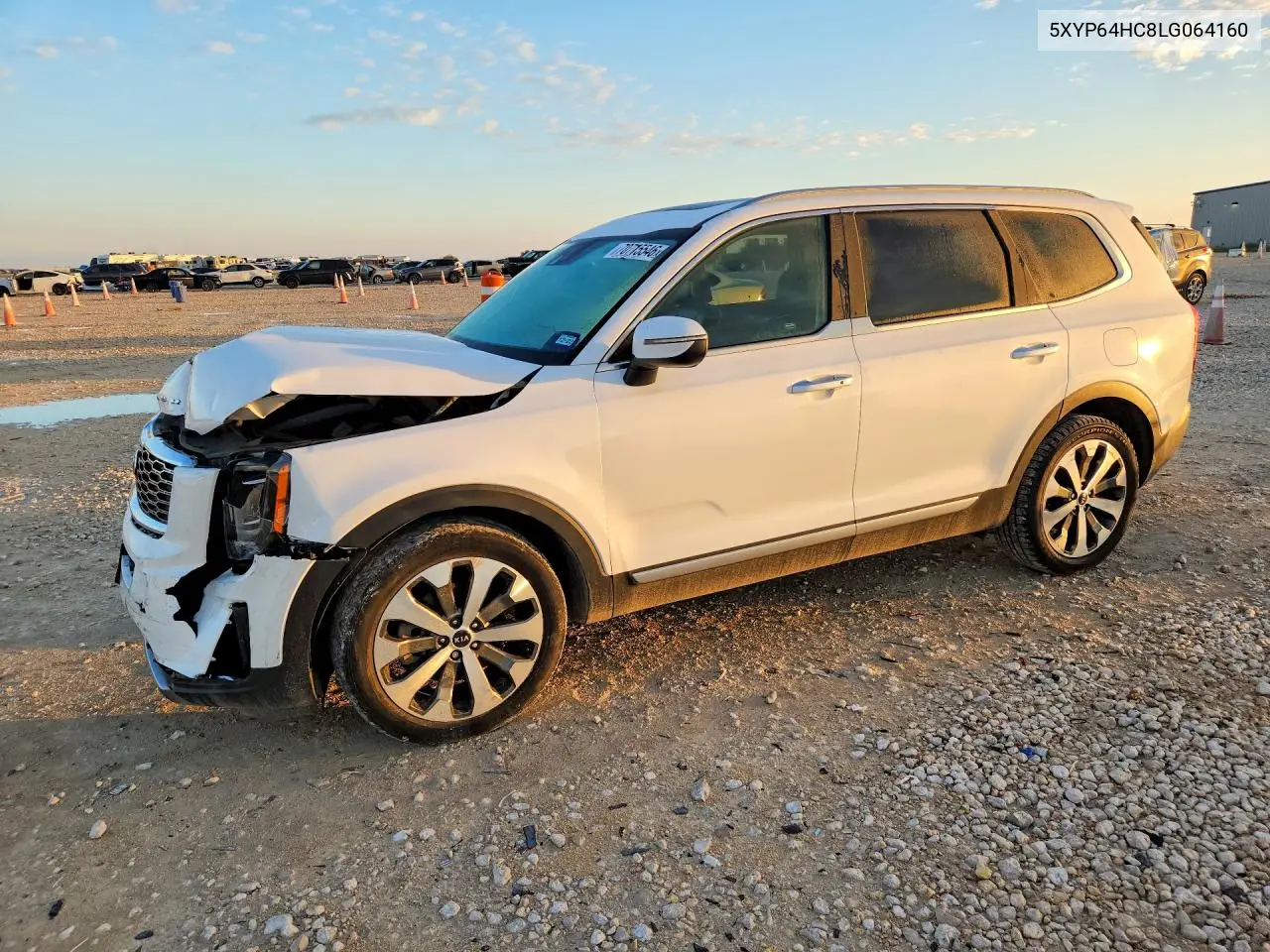 KIA TELLURIDE 2020, VIN 5XYP64HC8LG064160