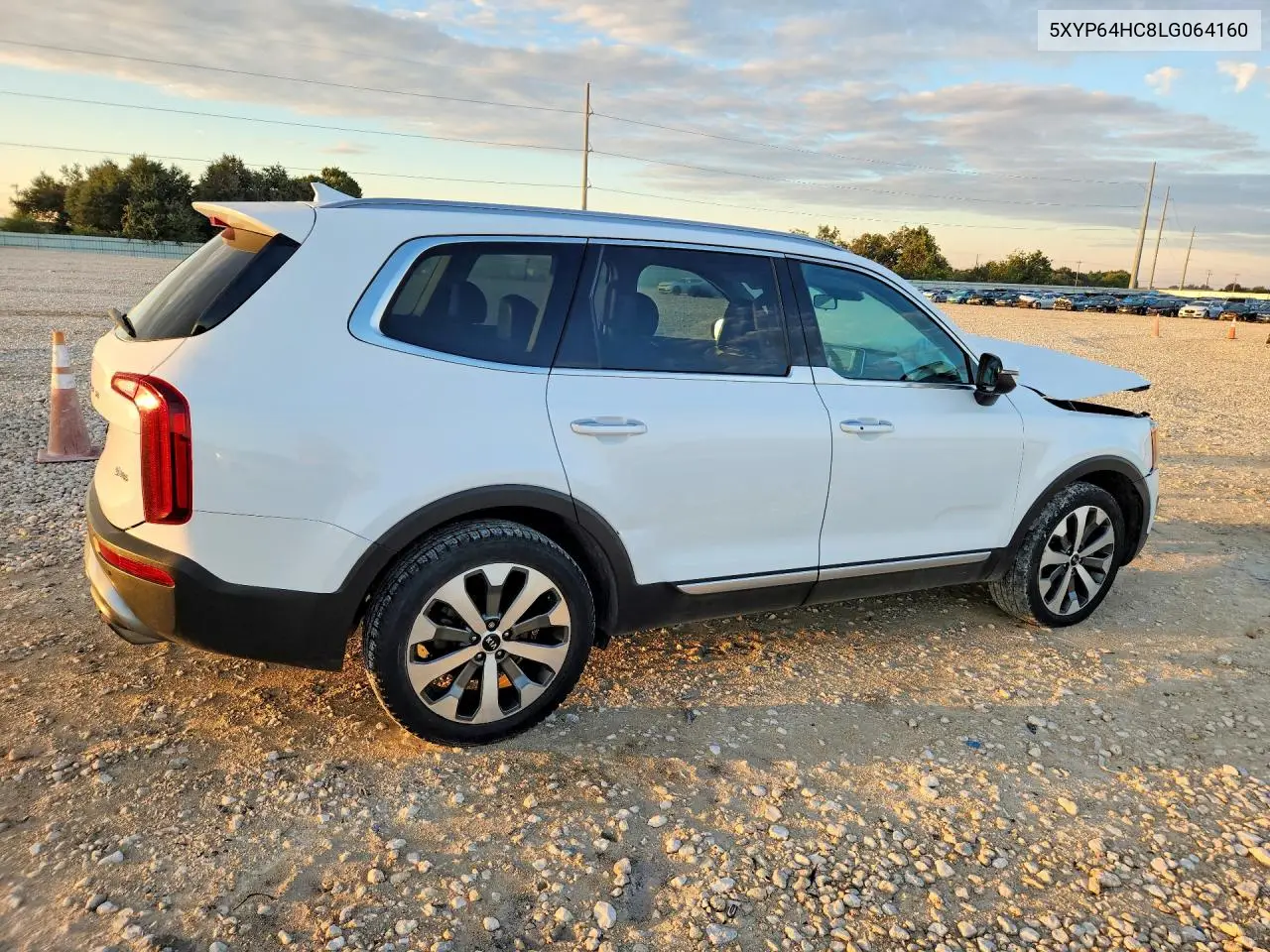 2020 KIA TELLURIDE VIN 5XYP64HC8LG064160 — фото 3