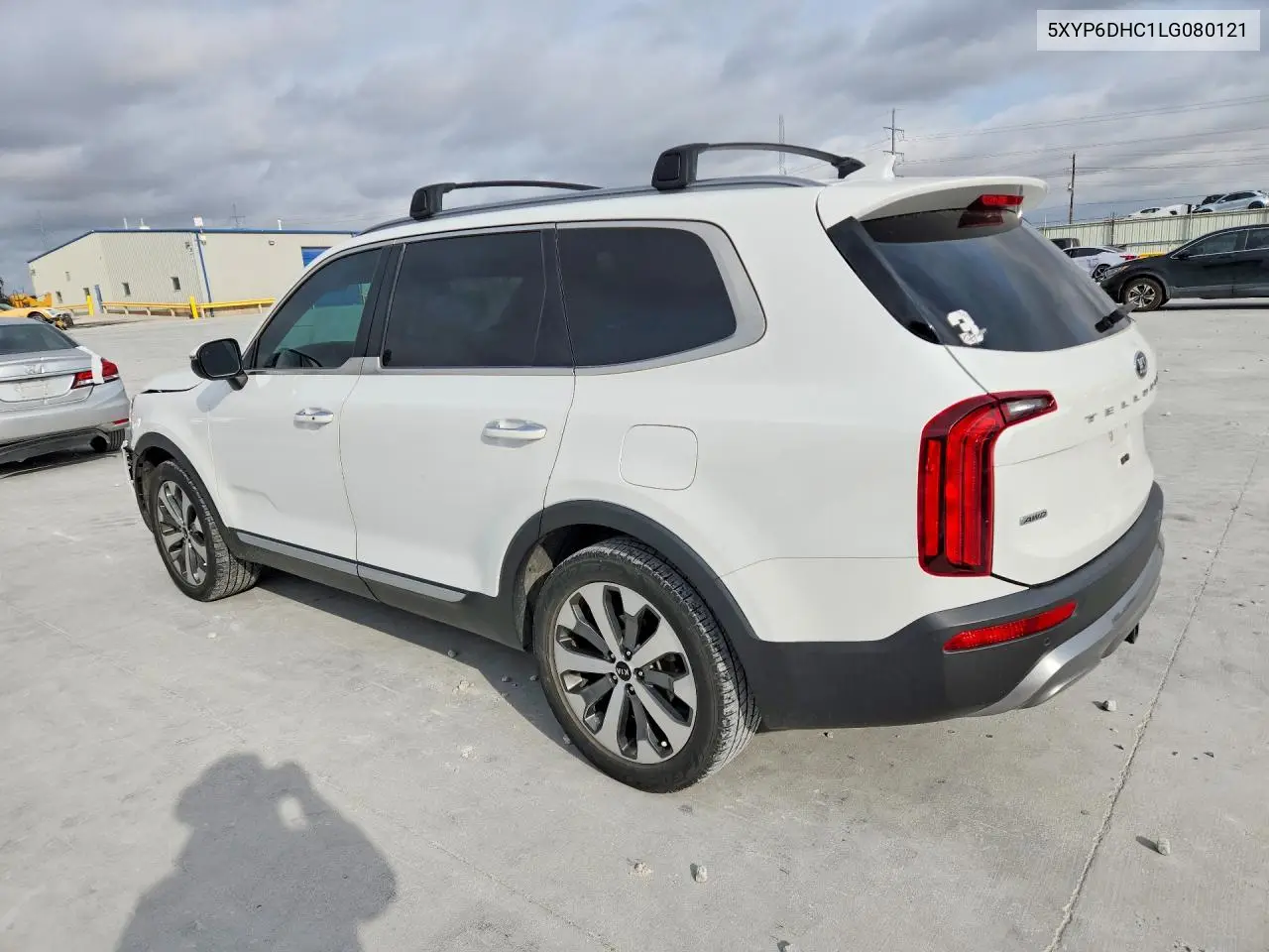 2020 KIA TELLURIDE VIN 5XYP6DHC1LG080121 — фото 2