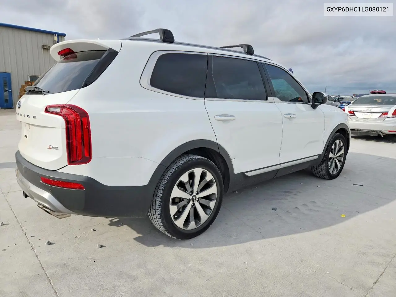 2020 KIA TELLURIDE VIN 5XYP6DHC1LG080121 — фото 3