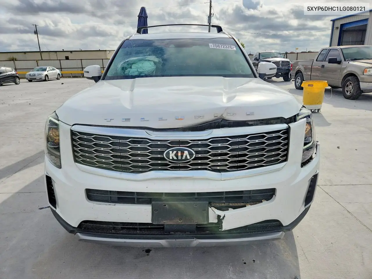 2020 KIA TELLURIDE VIN 5XYP6DHC1LG080121 — фото 5