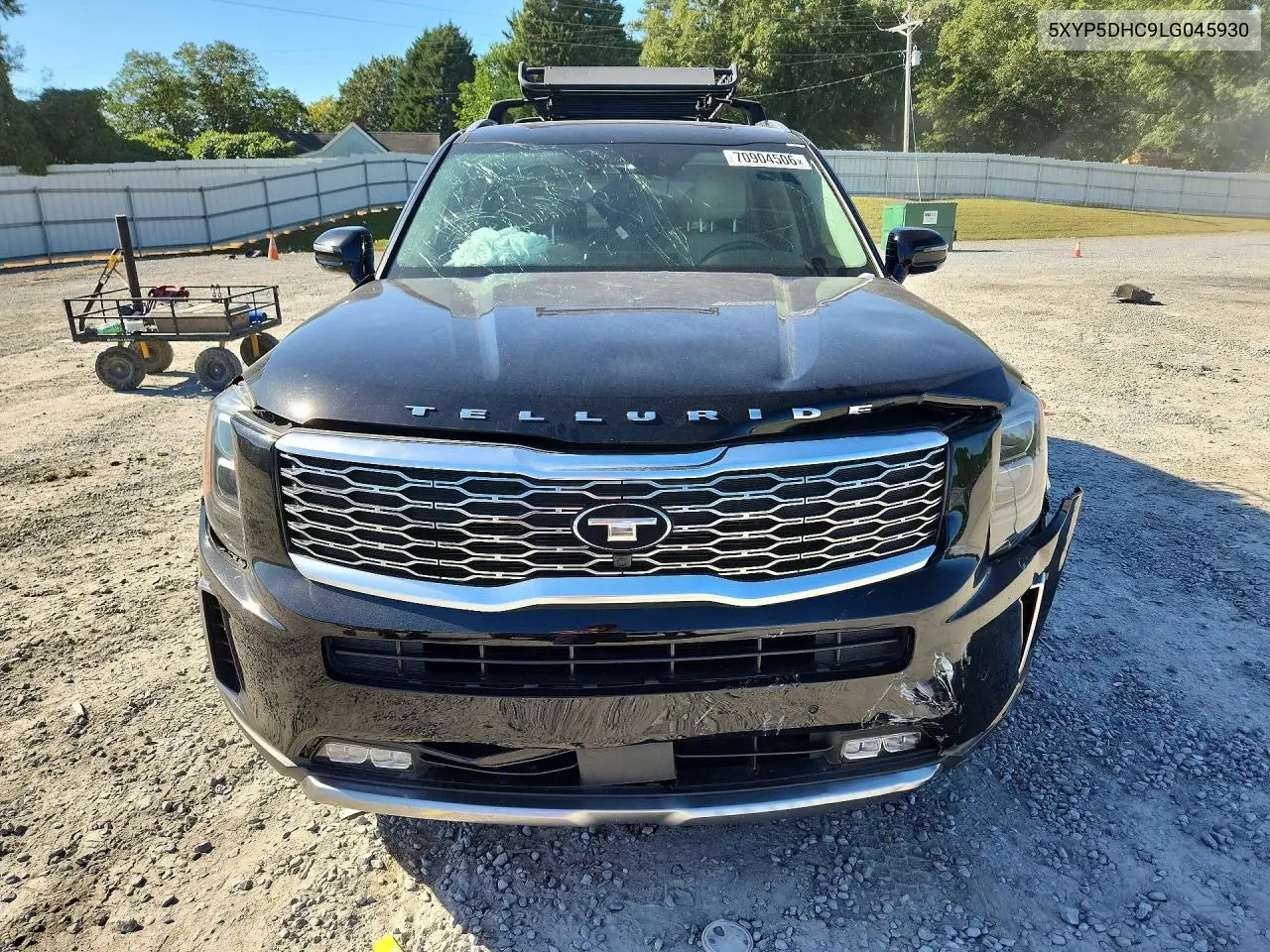 2020 KIA TELLURIDE VIN 5XYP5DHC9LG045930 — фото 5