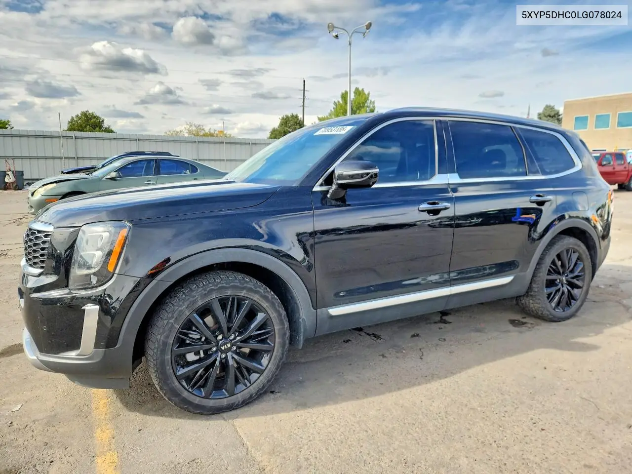 KIA TELLURIDE 2020, VIN 5XYP5DHC0LG078024