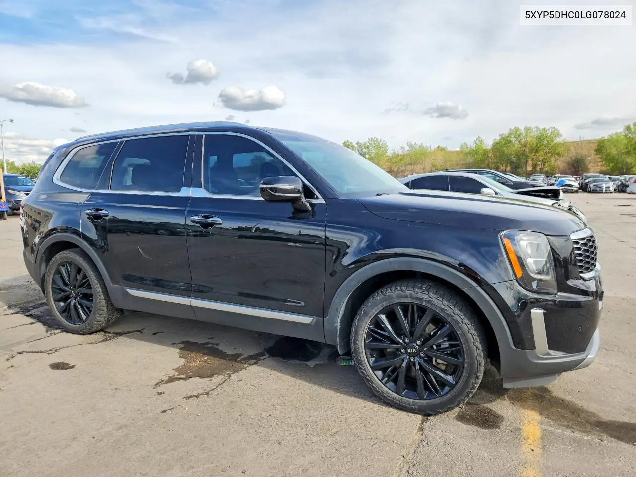 2020 KIA TELLURIDE VIN 5XYP5DHC0LG078024 — фото 4