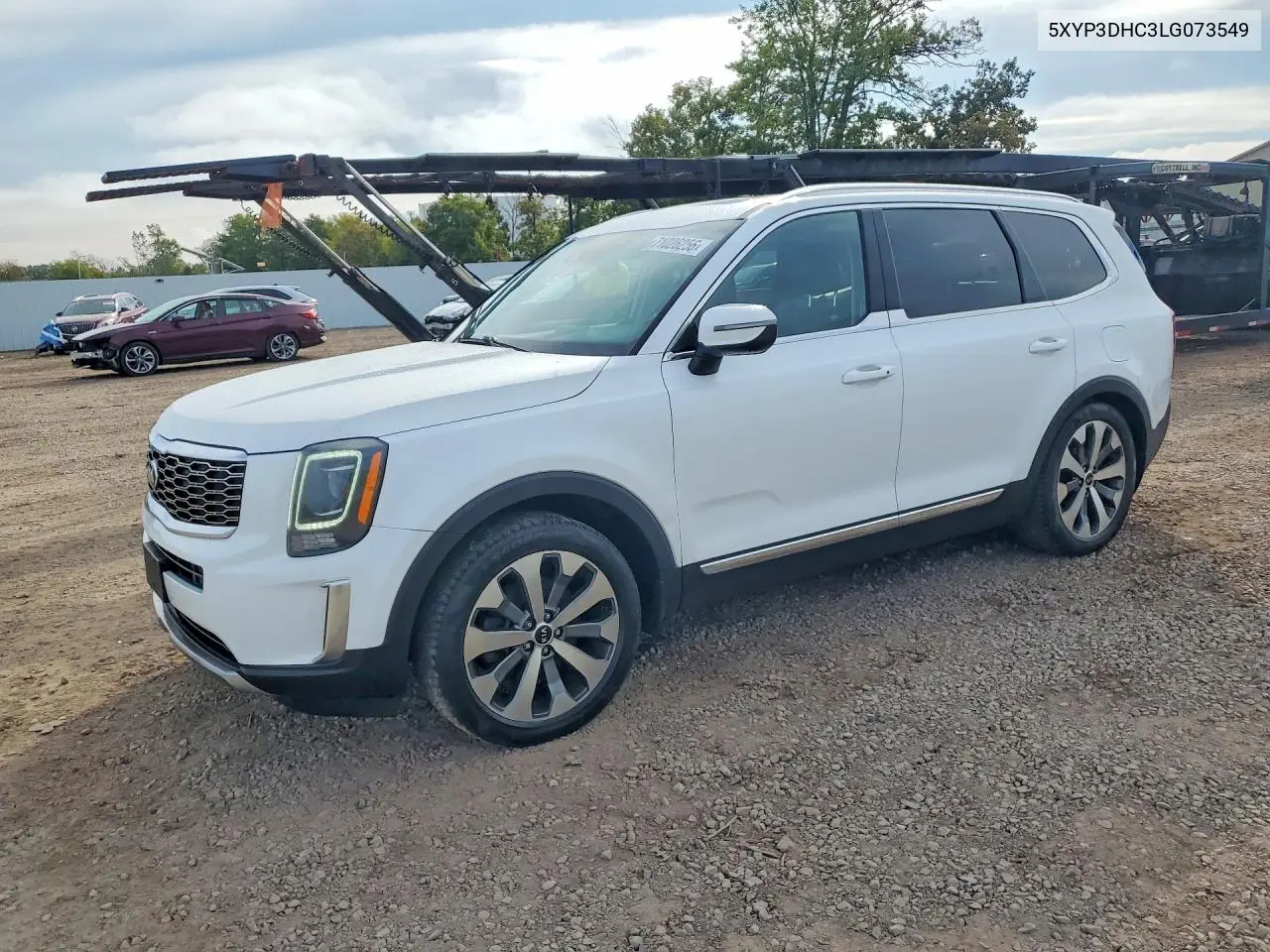 KIA TELLURIDE 2020, VIN 5XYP3DHC3LG073549