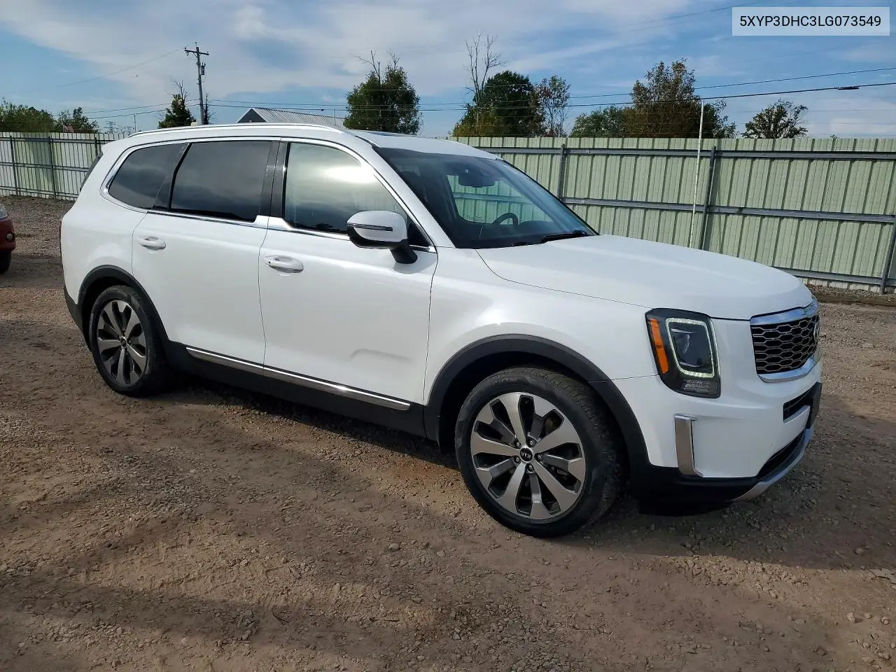 2020 KIA TELLURIDE VIN 5XYP3DHC3LG073549 — фото 4