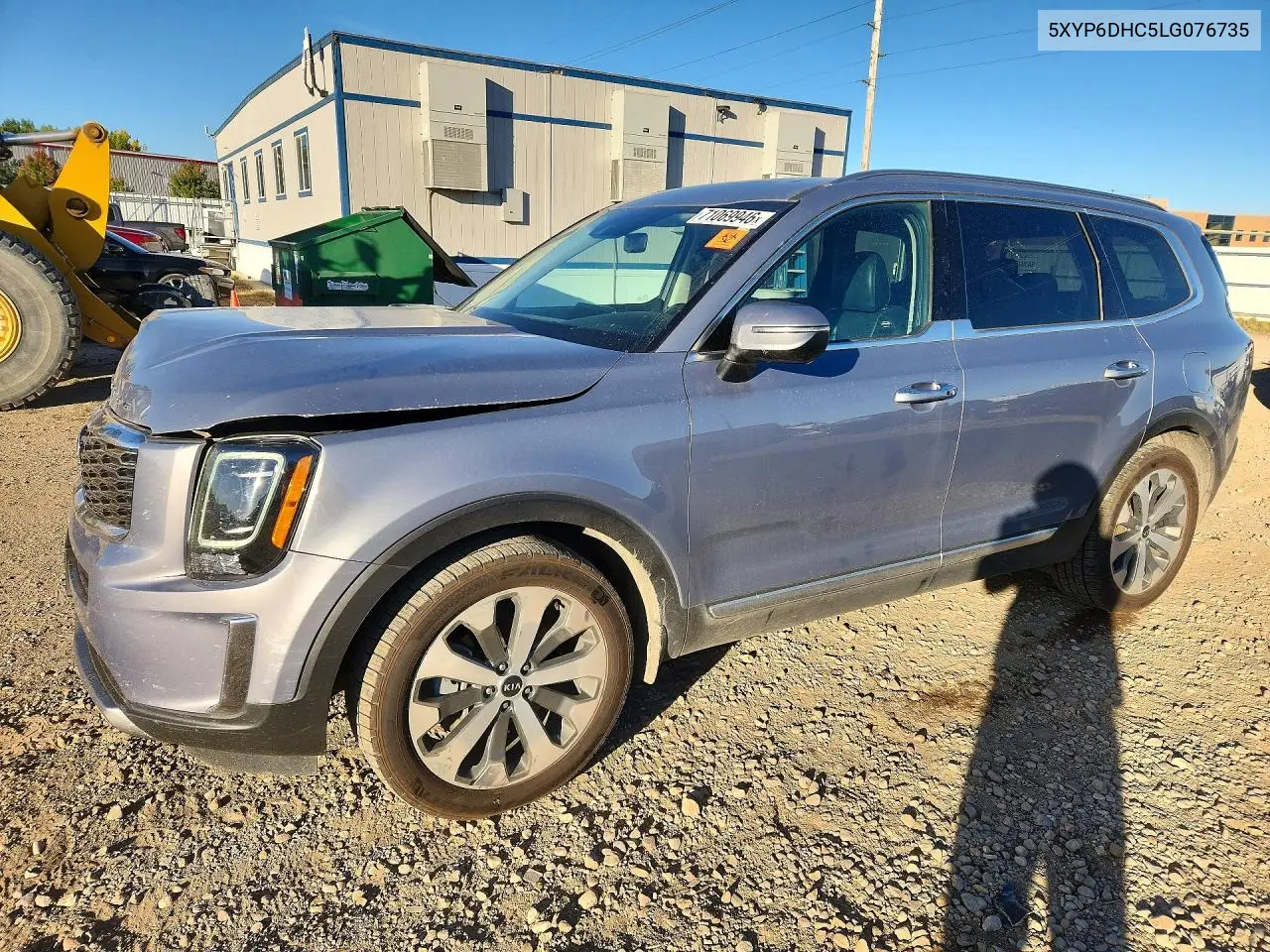 KIA TELLURIDE 2020, VIN 5XYP6DHC5LG076735