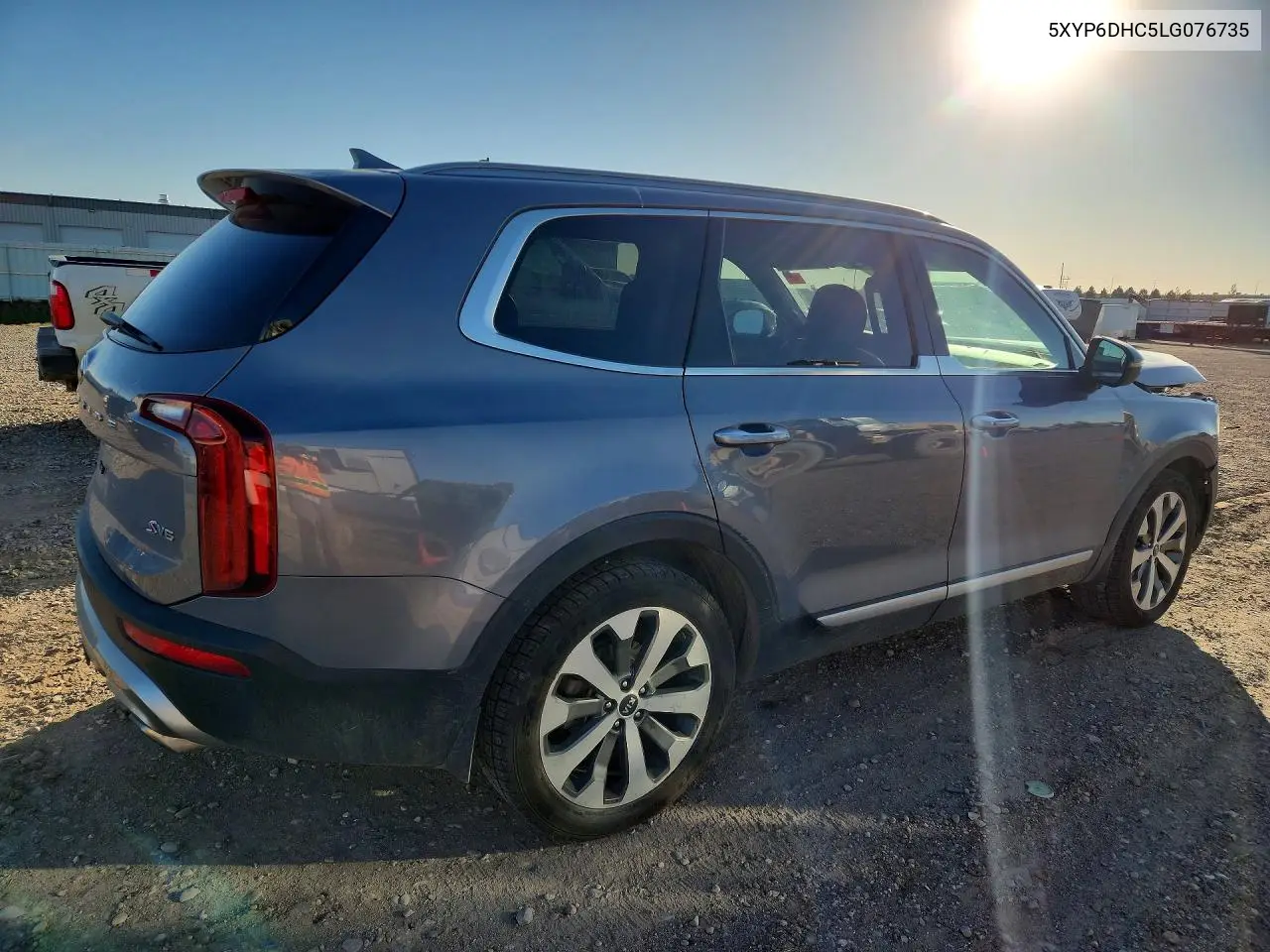 2020 KIA TELLURIDE VIN 5XYP6DHC5LG076735 — фото 3