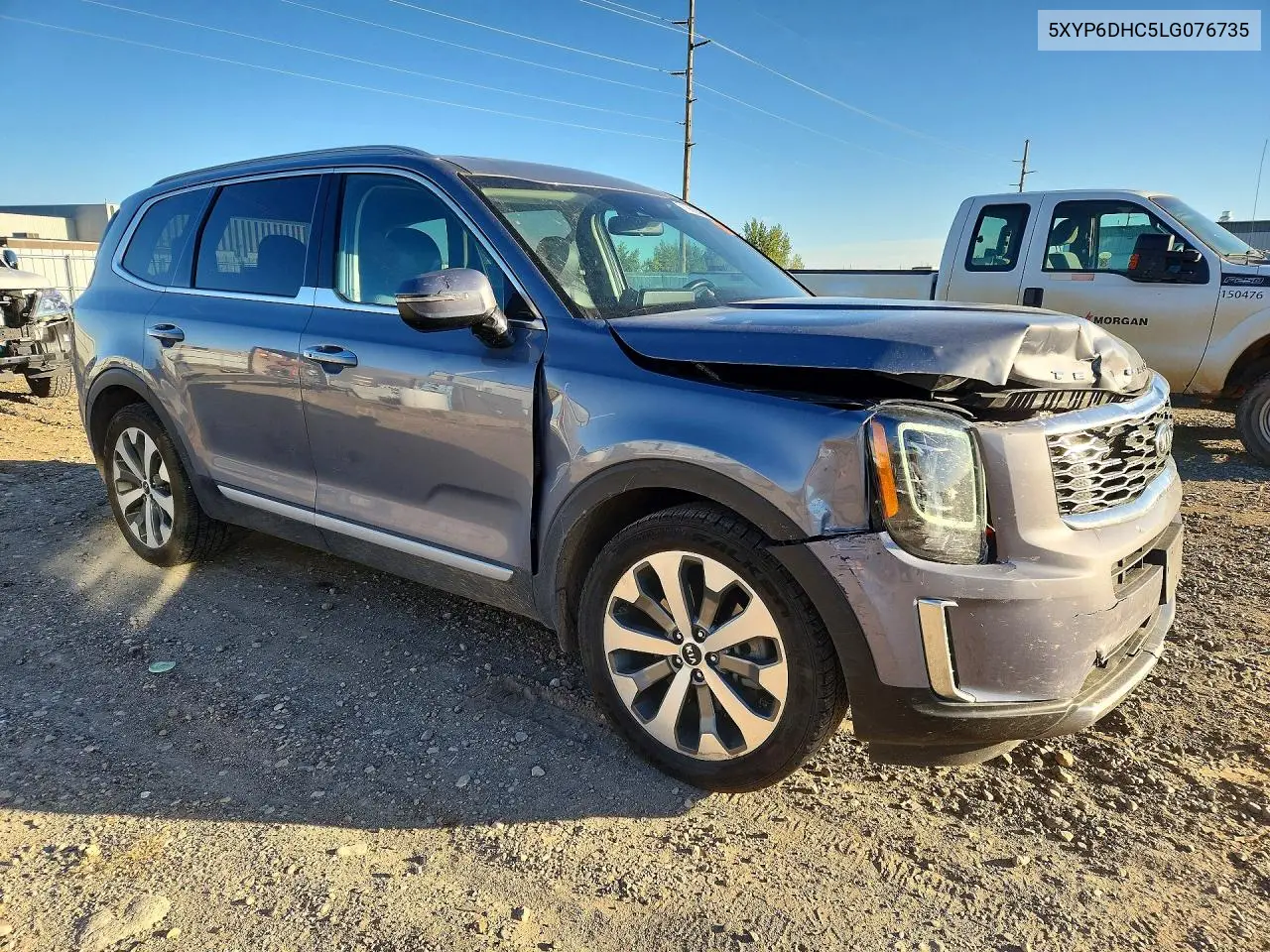 2020 KIA TELLURIDE VIN 5XYP6DHC5LG076735 — фото 4