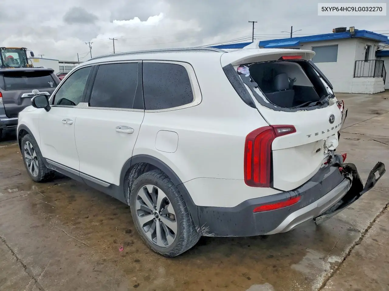 2020 KIA TELLURIDE VIN 5XYP64HC9LG032270 — фото 2