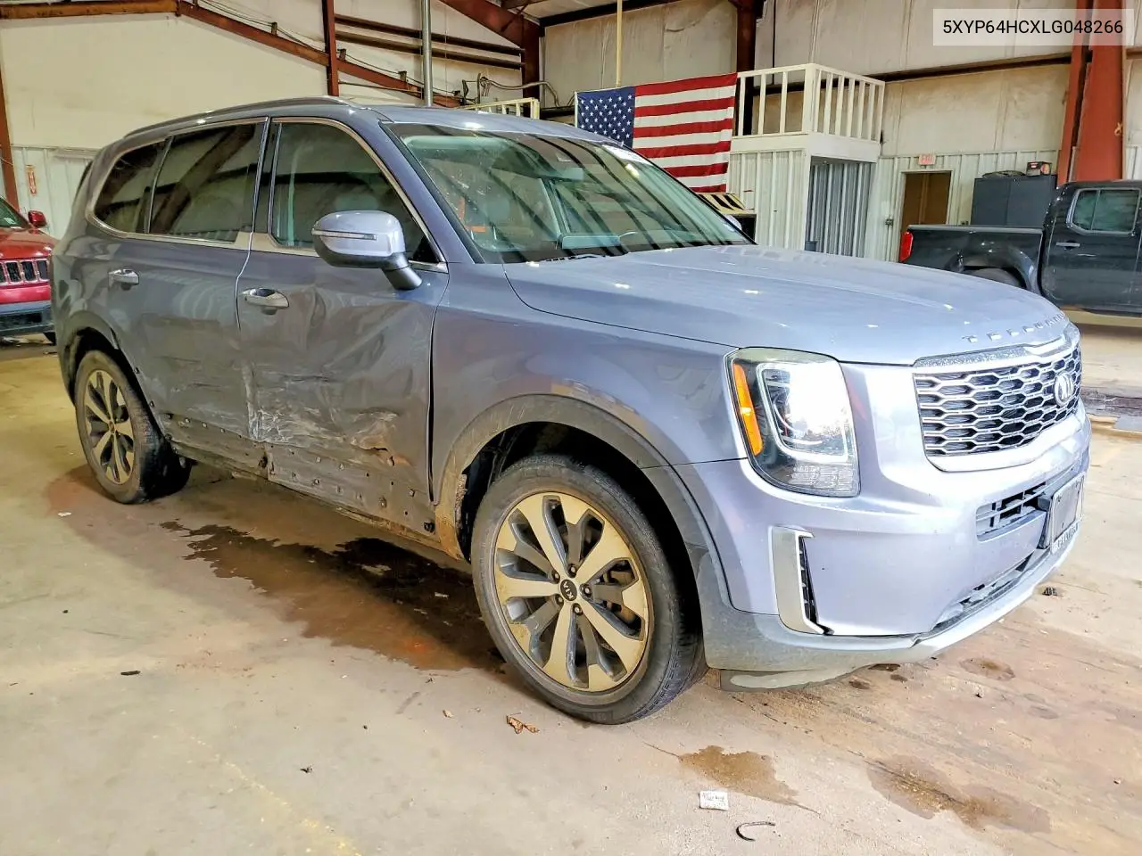 2020 KIA TELLURIDE VIN 5XYP64HCXLG048266 — фото 4