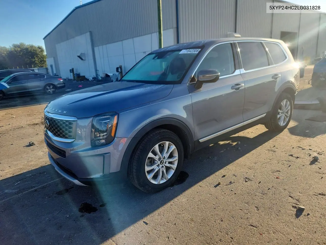 KIA TELLURIDE 2020, VIN 5XYP24HC2LG031828