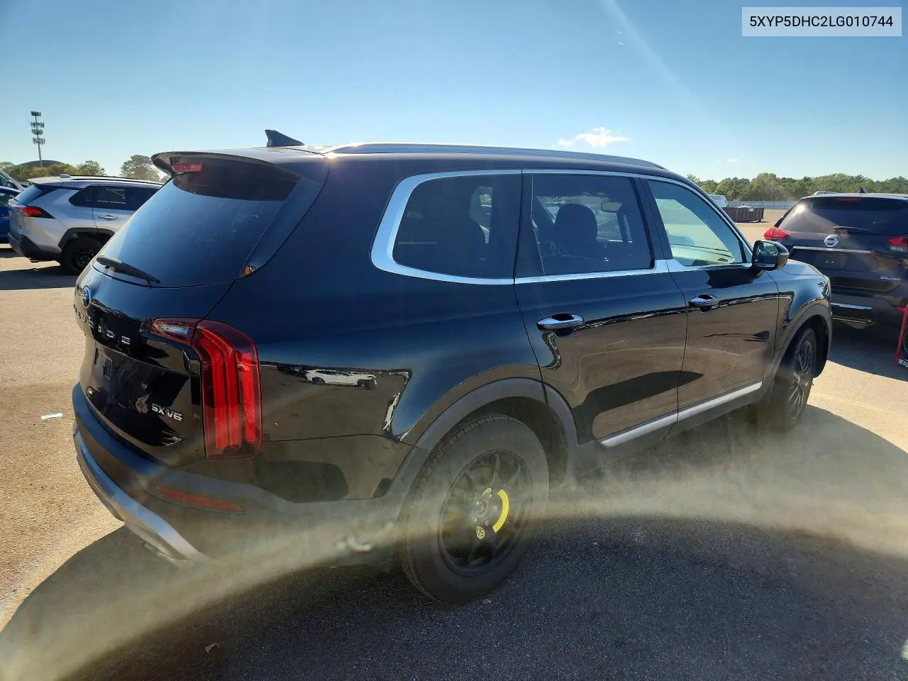 2020 KIA TELLURIDE VIN 5XYP5DHC2LG010744 — фото 3