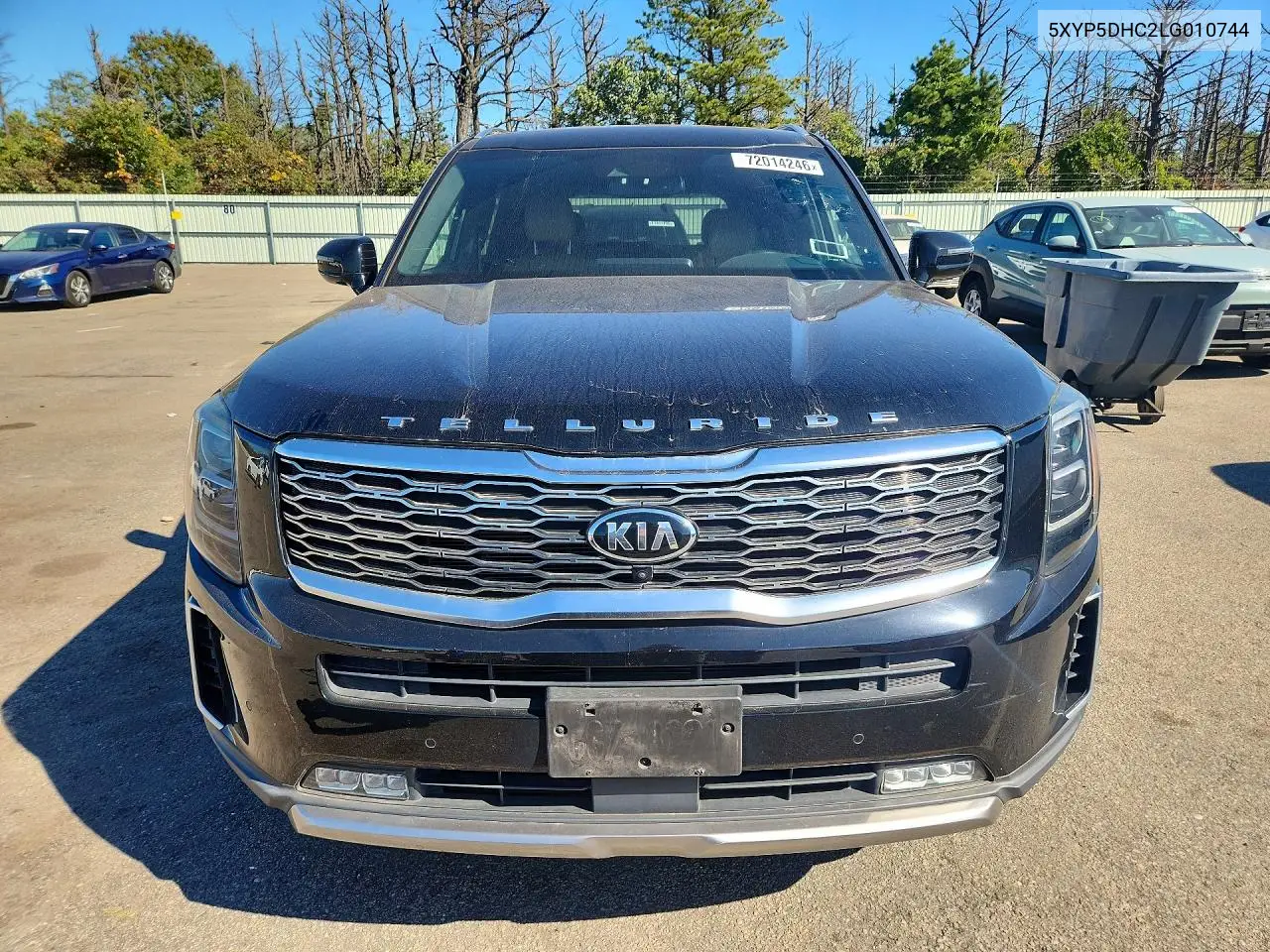 2020 KIA TELLURIDE VIN 5XYP5DHC2LG010744 — фото 5