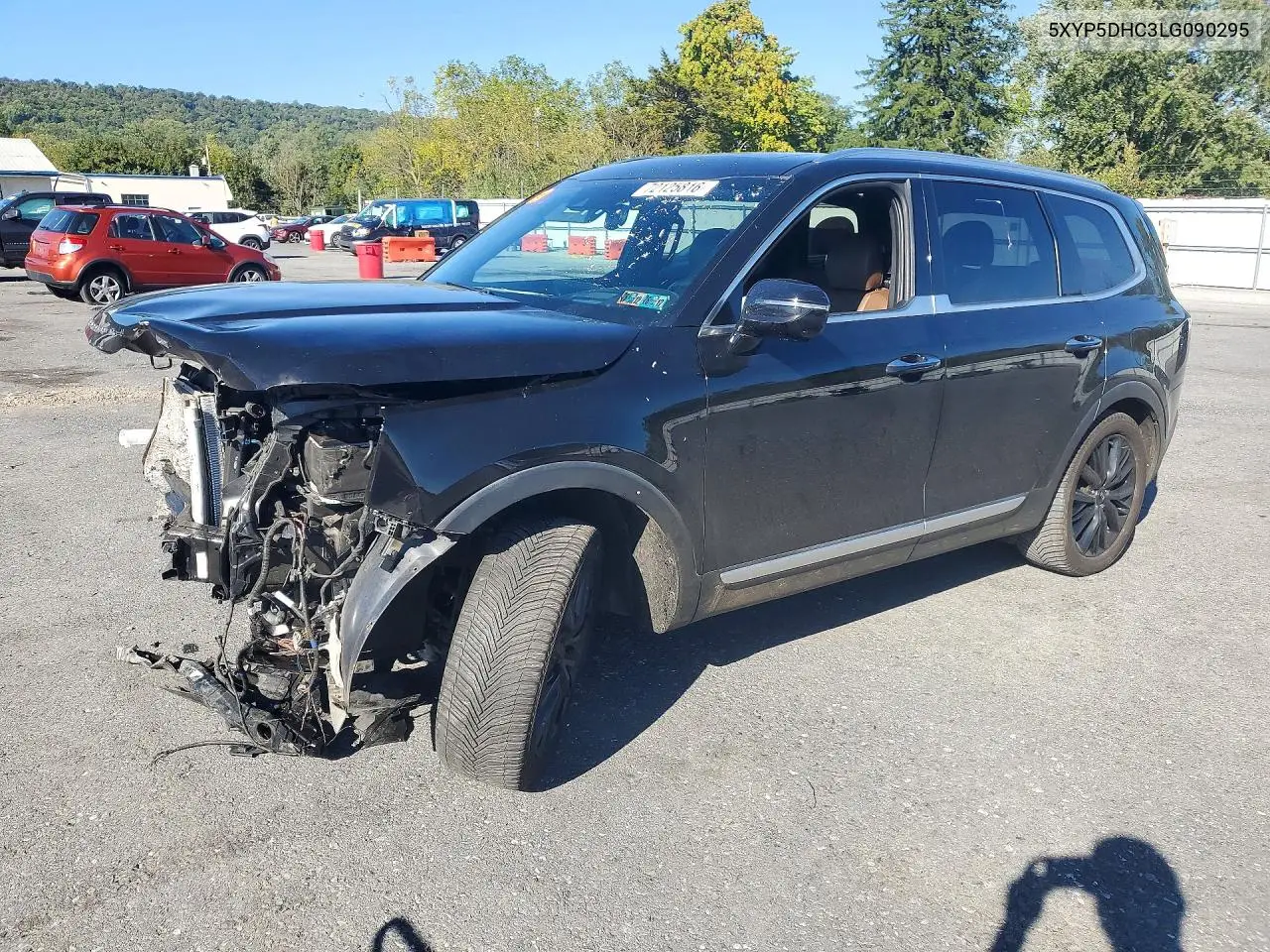 KIA TELLURIDE 2020, VIN 5XYP5DHC3LG090295