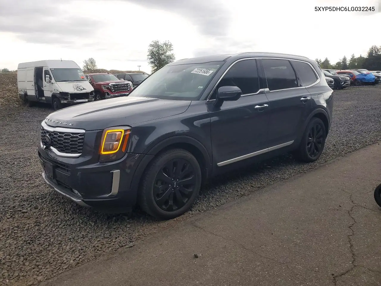 KIA TELLURIDE 2020, VIN 5XYP5DHC6LG032245