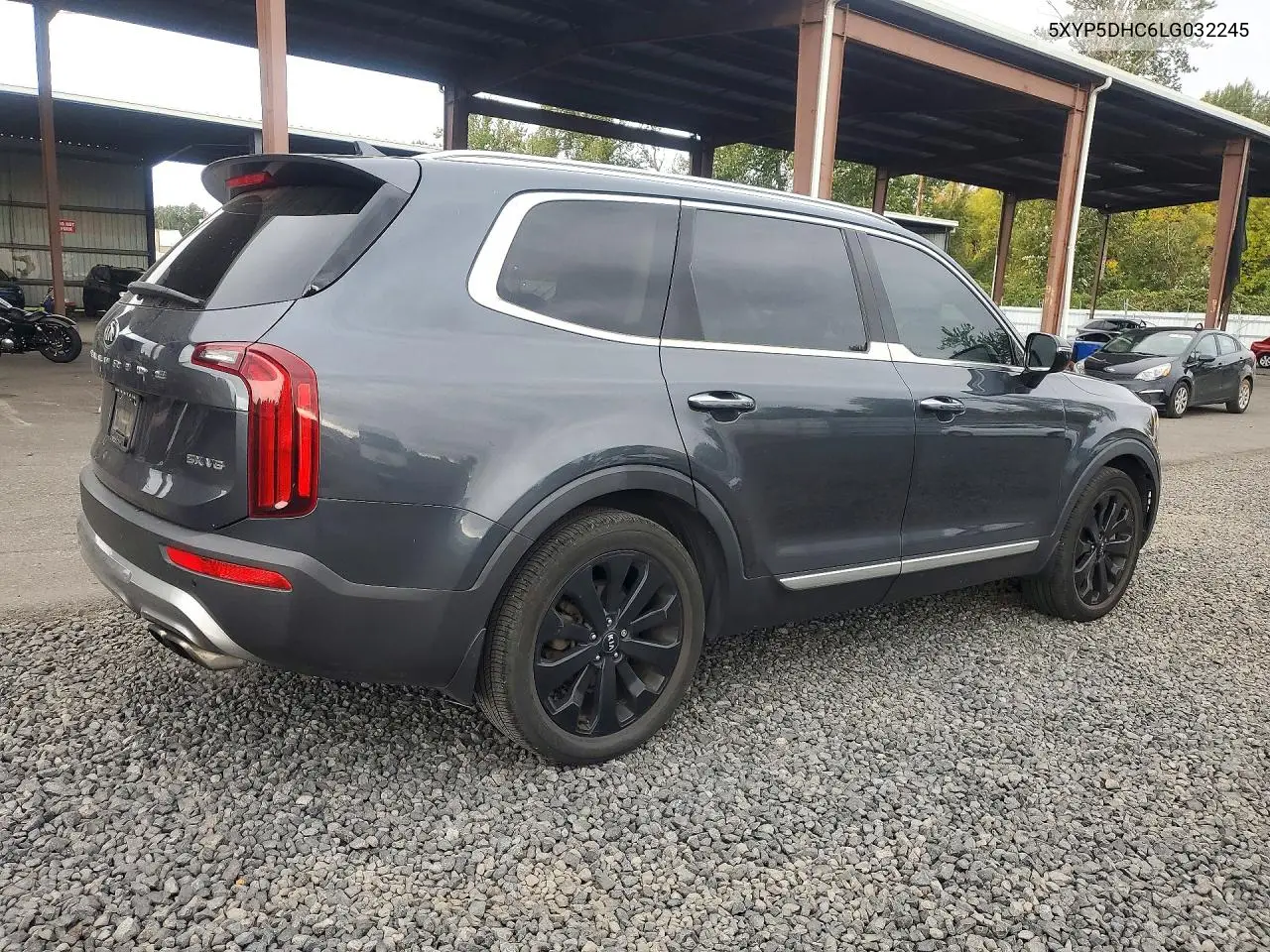 2020 KIA TELLURIDE VIN 5XYP5DHC6LG032245 — фото 3